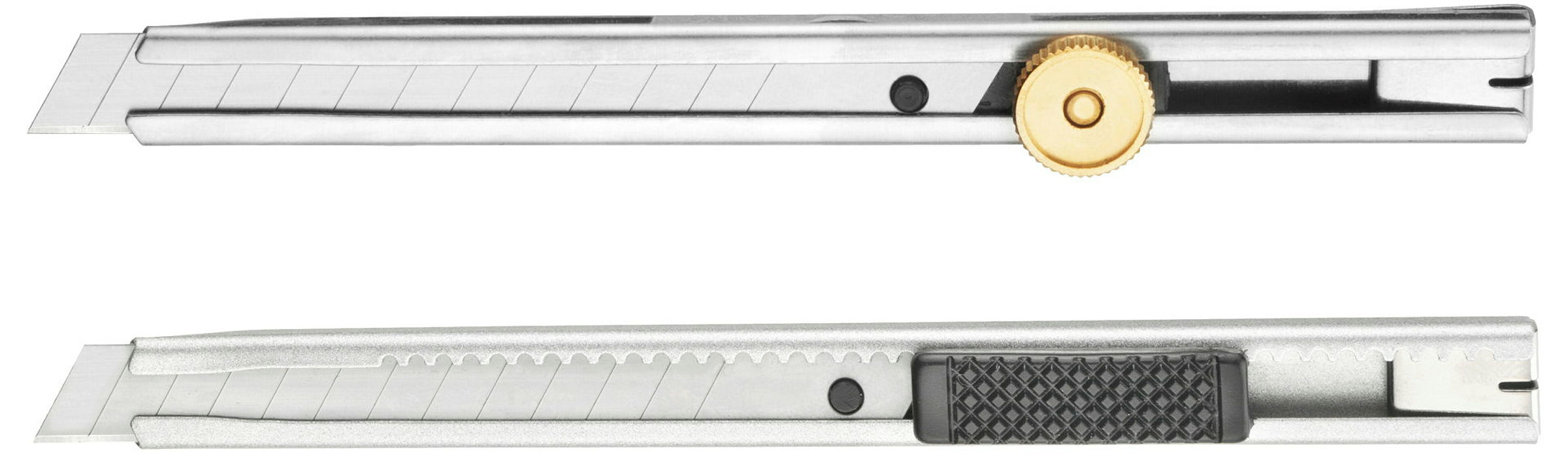 Unimesser Metall á 2 Stück, 9mm