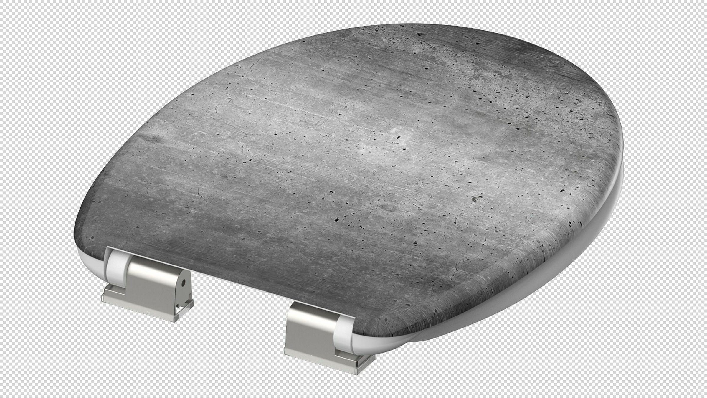 Duroplast WC-Sitz INDUSTRIAL GREY, mit Absenkautomatik
