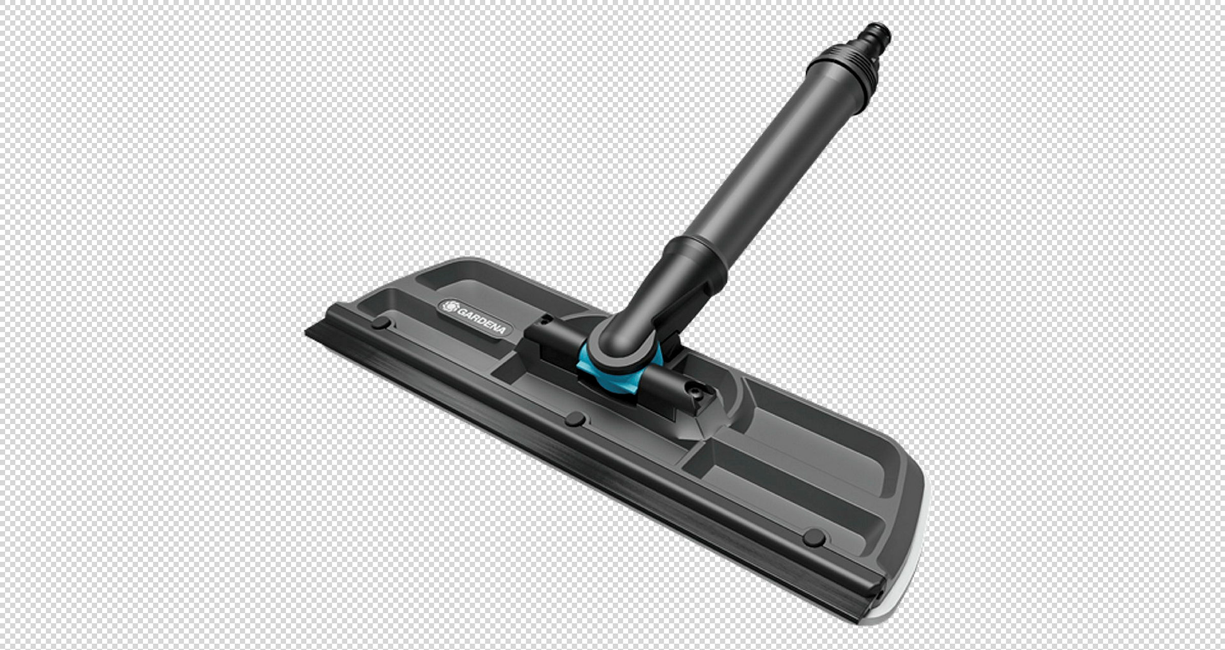 GARDENA Cleansystem Fensterwischer, Fensterreiniger mit Mikrovlies und Abzi