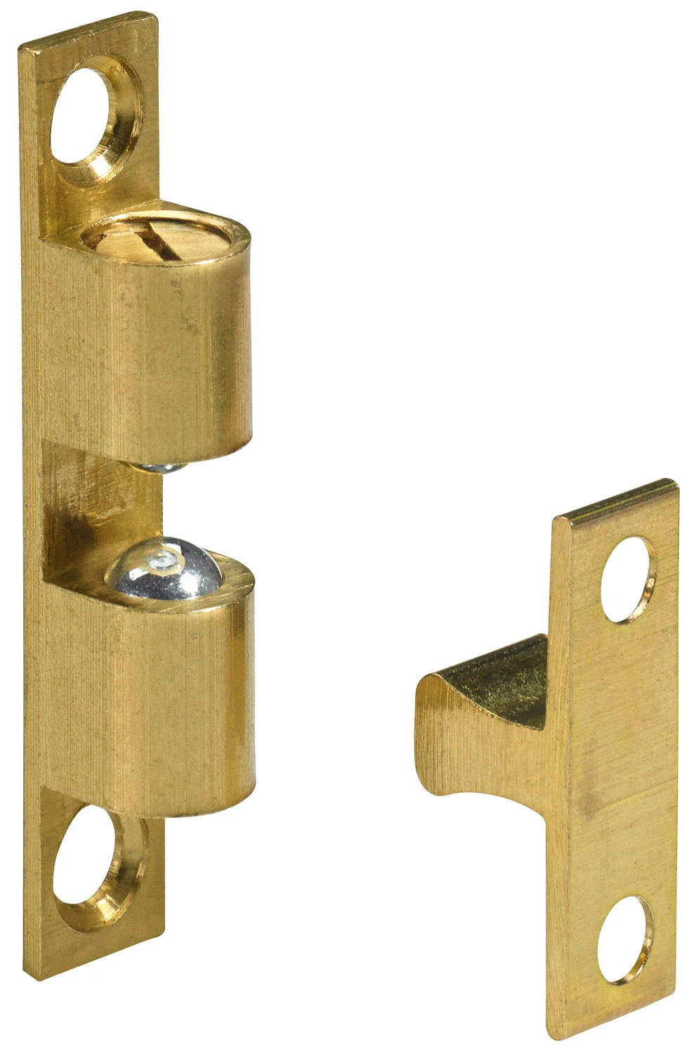 Kugelschnäpper 42x8x9mm Messing matt