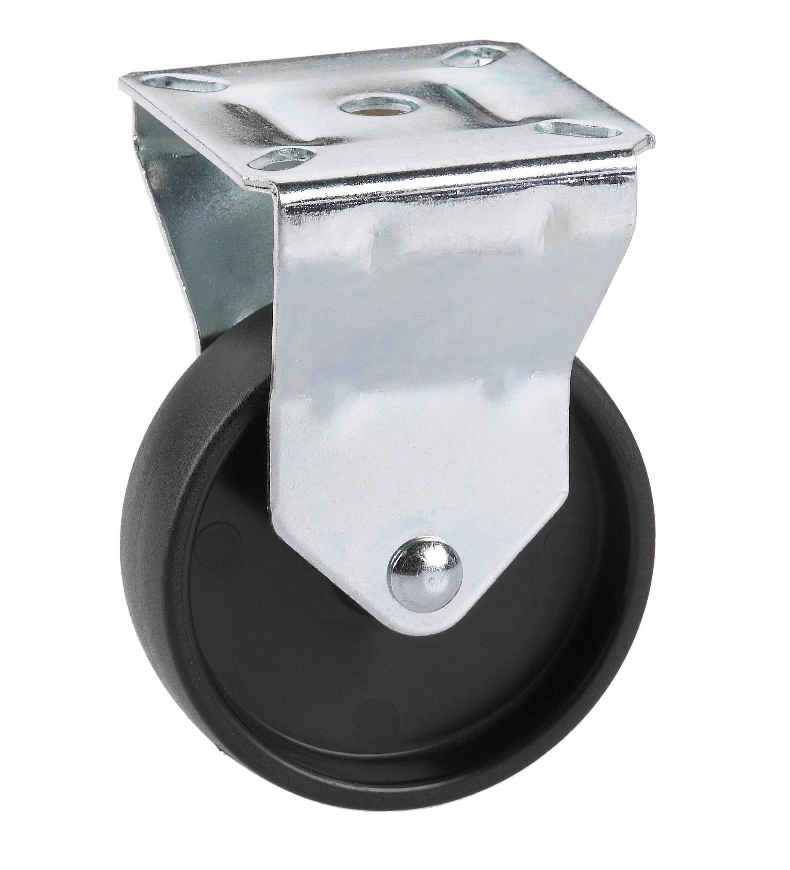 Apparate-Bockrolle, Kunststoffrad, 50x19 mm, Tragkr. 50 kg