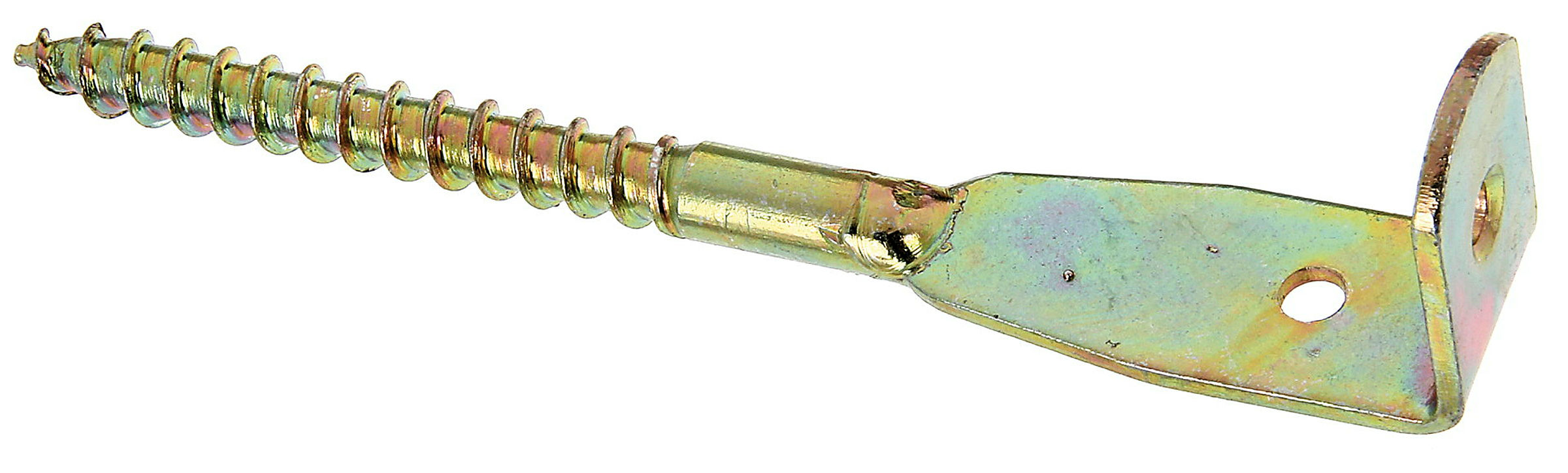 Flechtzaunhalter Blattschrauben-Form 160 verzinkt