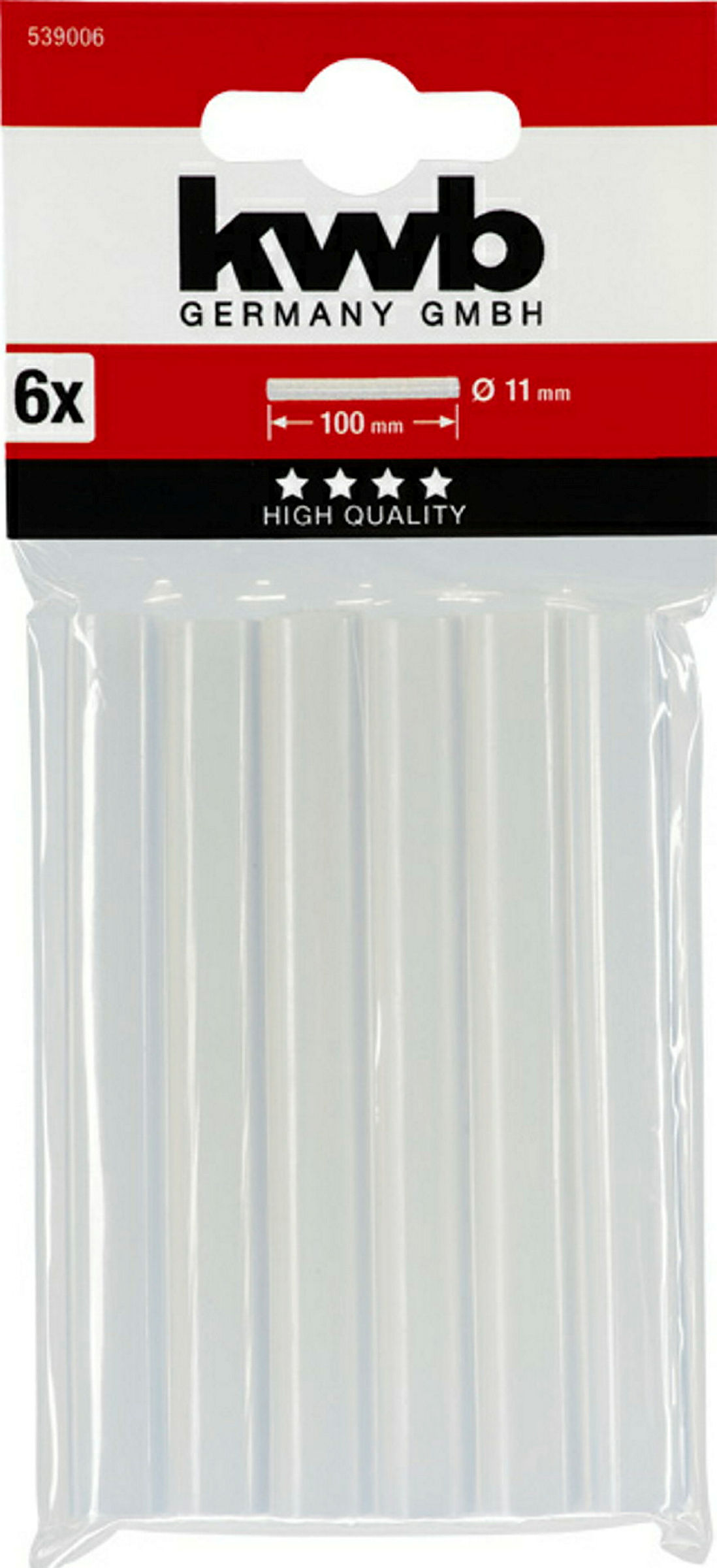 Klebesticks, Ø 11 mm x 100 mm, 6 Stk.