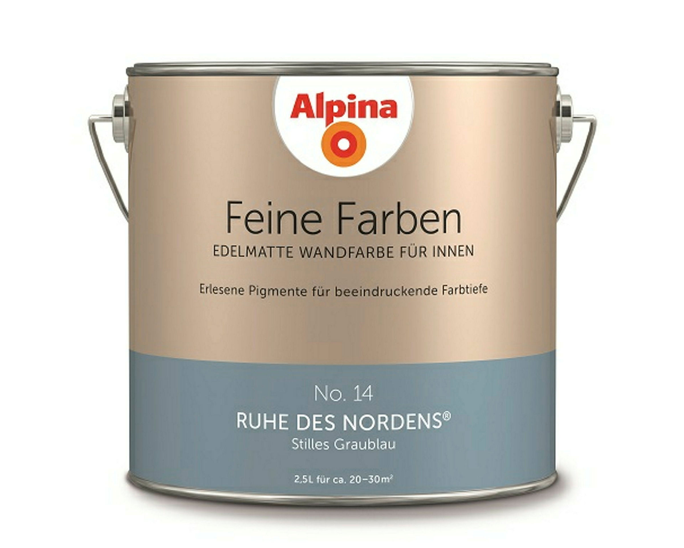 Alpina Feine Farben No. 14 Ruhe des Nordens® edelmatt 2,5 Liter