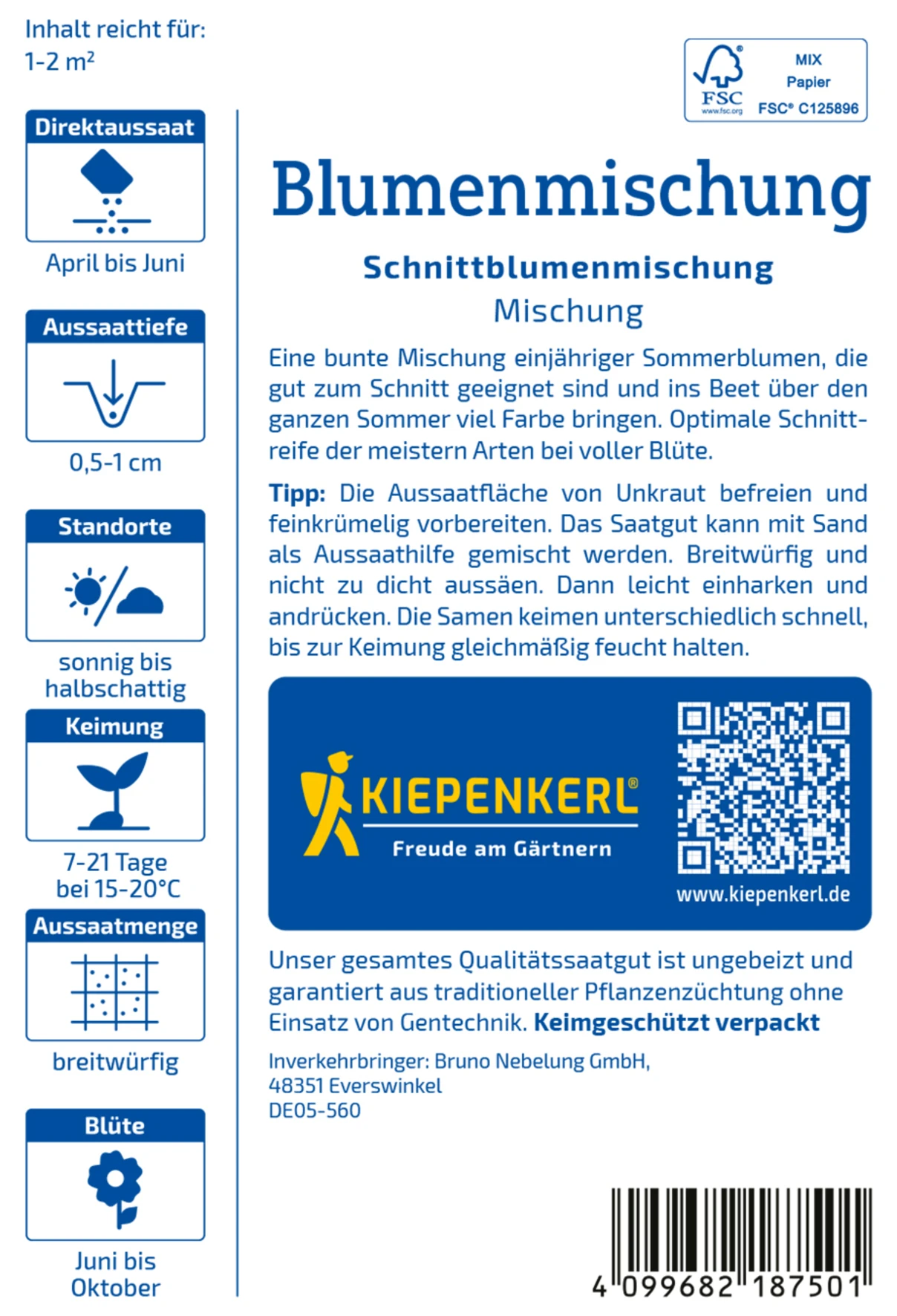 Blumenmischung Schnittblumenmischung, PG D