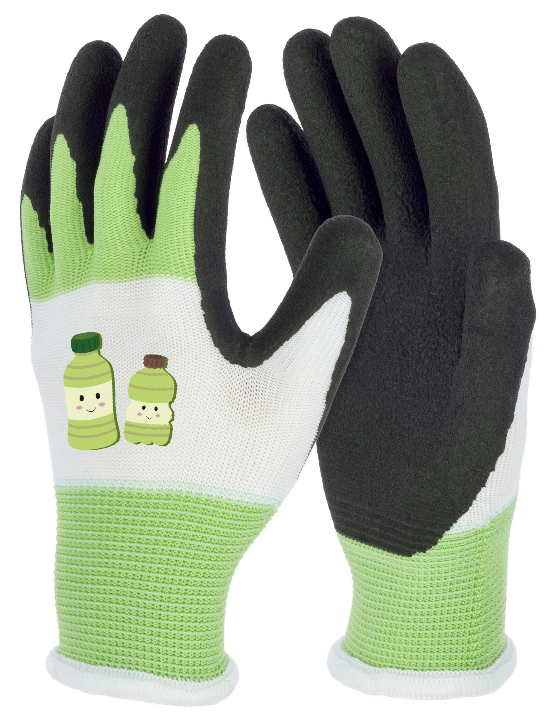 Kinderhands. Sprout recycled 8-10 Jahre, latexbeschichtet