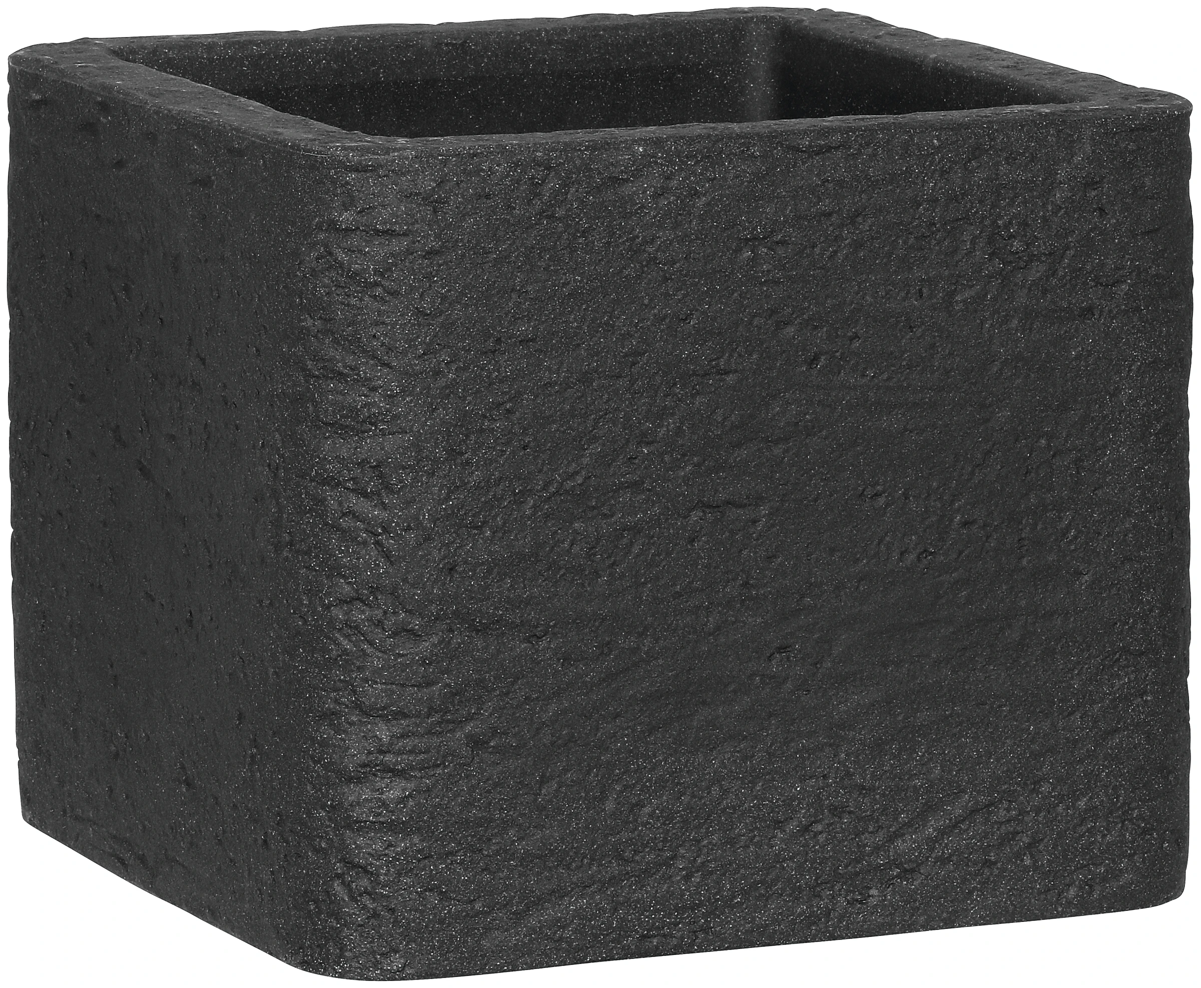 Kubus Stone Quadrat ca. 40 cm anthrazit