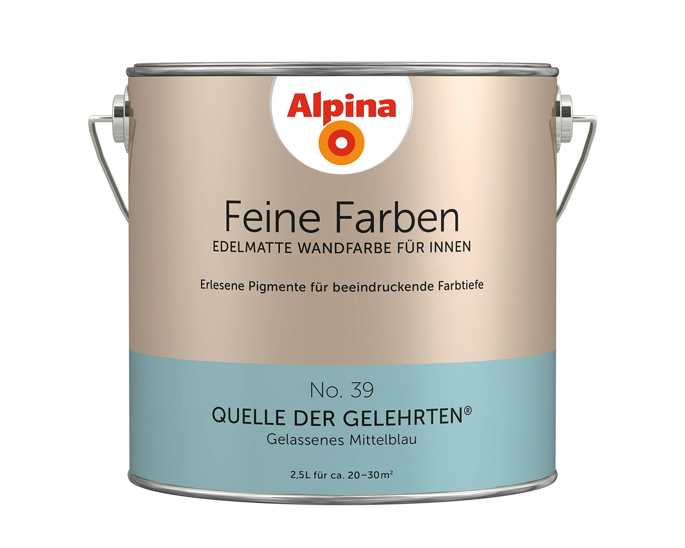 Alpina Feine Farben No. 39 Quelle der Gelehrten® edelmatt 2,5 Liter