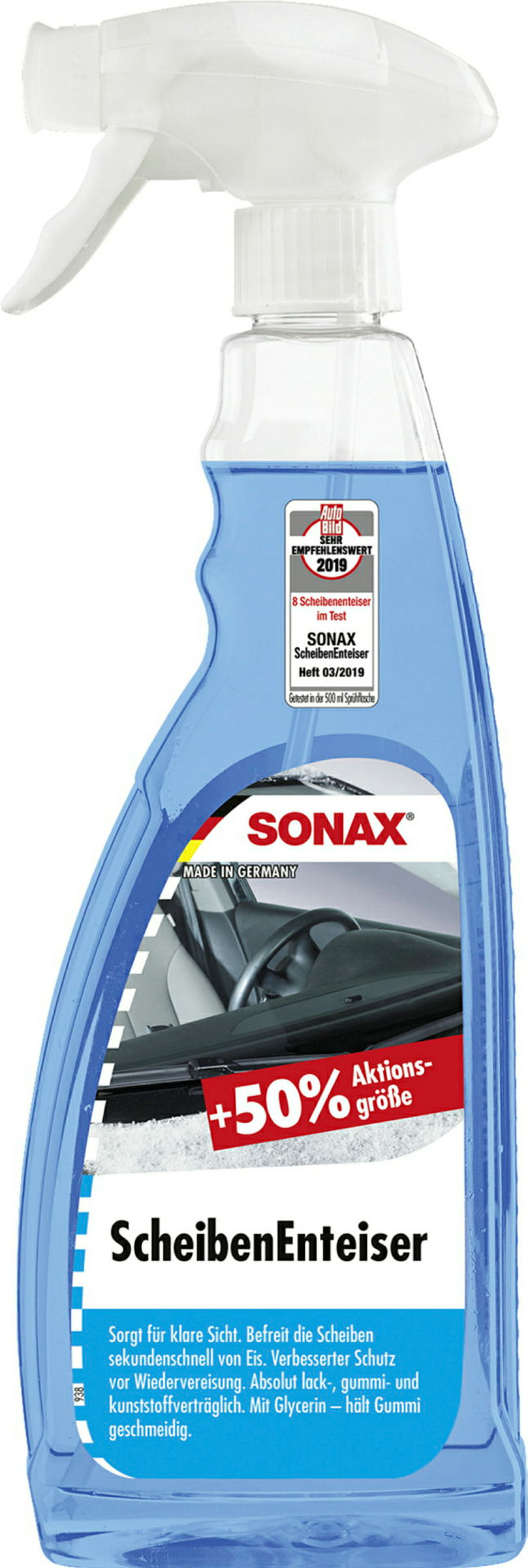 SONAX Scheiben-Enteiser 750ml