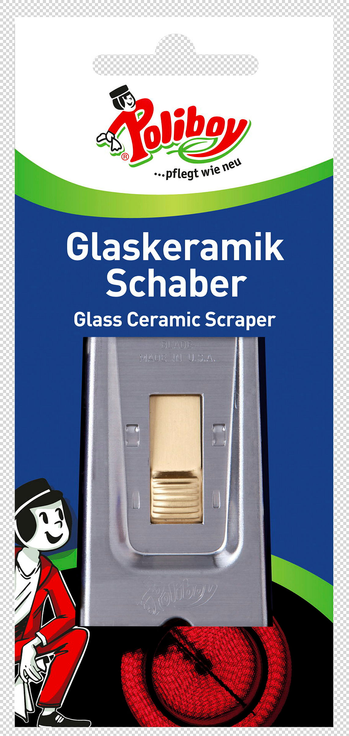 Glaskeramik Schaber