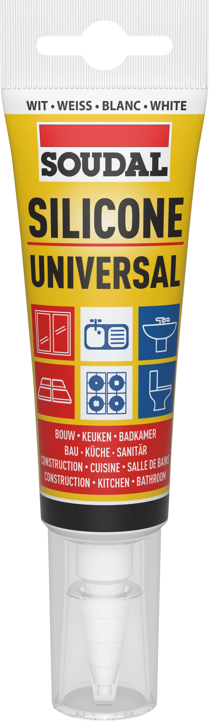 Soudal Universal-Silikon - vielseitiger Dichtstoff für Bau & Sanitär