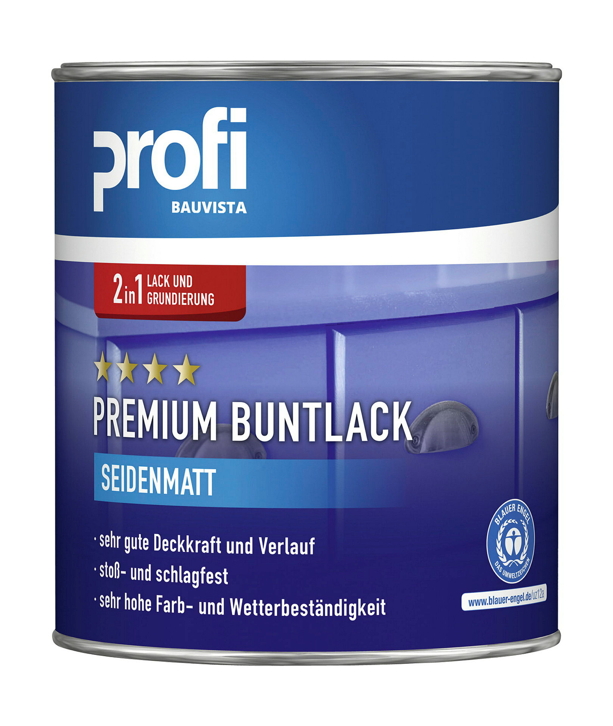 PROFI Acryl Premium Buntlack seidenm. Moosgrün 750 ml