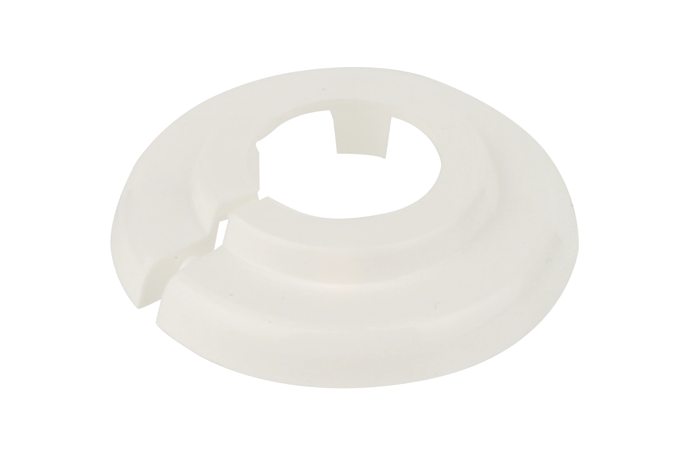 PP Heizungs-Rosette, Weiß, 28 x 10 mm, für 3/4'' (1x)