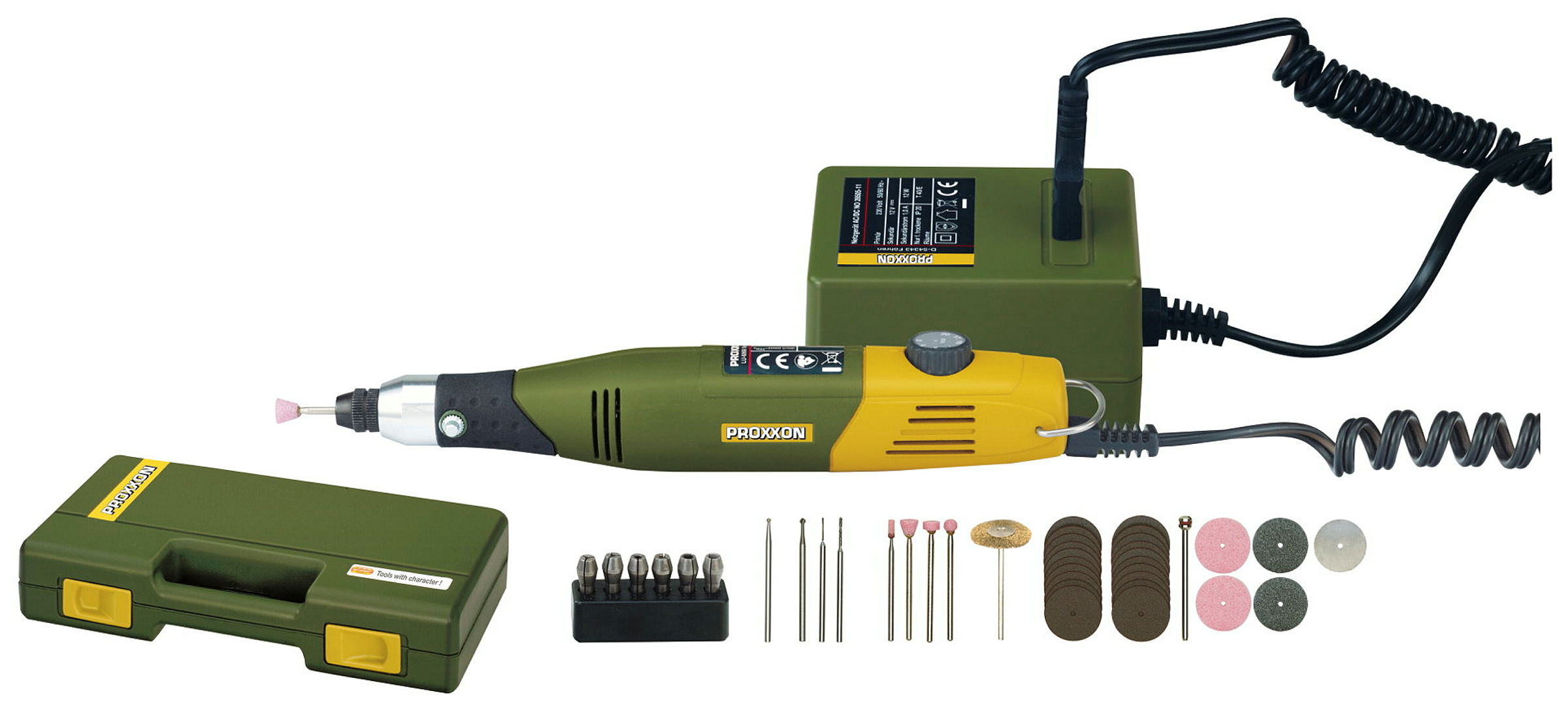 PROXXON-Modellbauer- und Gravierset mit MICROMOT 60/E