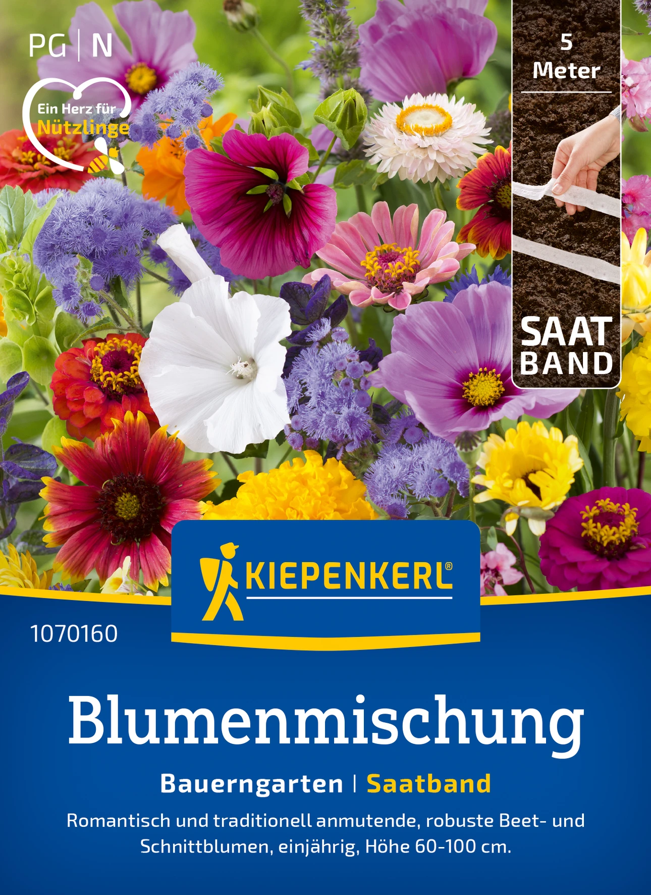 Kiepenkerl Blumenmischung Bauerngarten, Saatband