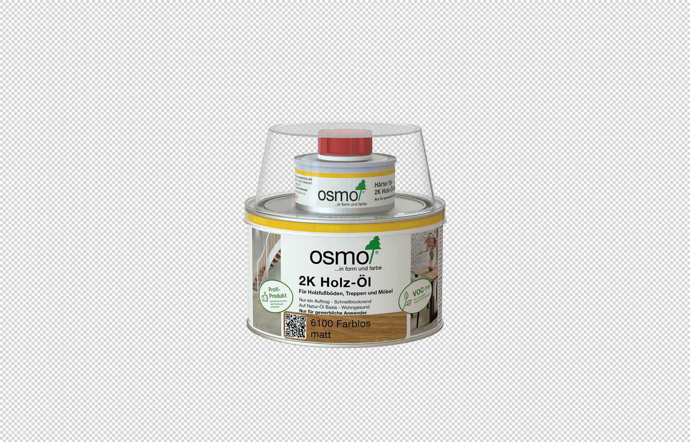 Das Osmo 2K Holz-Öl ist ein hochwertiges, lösungsmittelfreies,