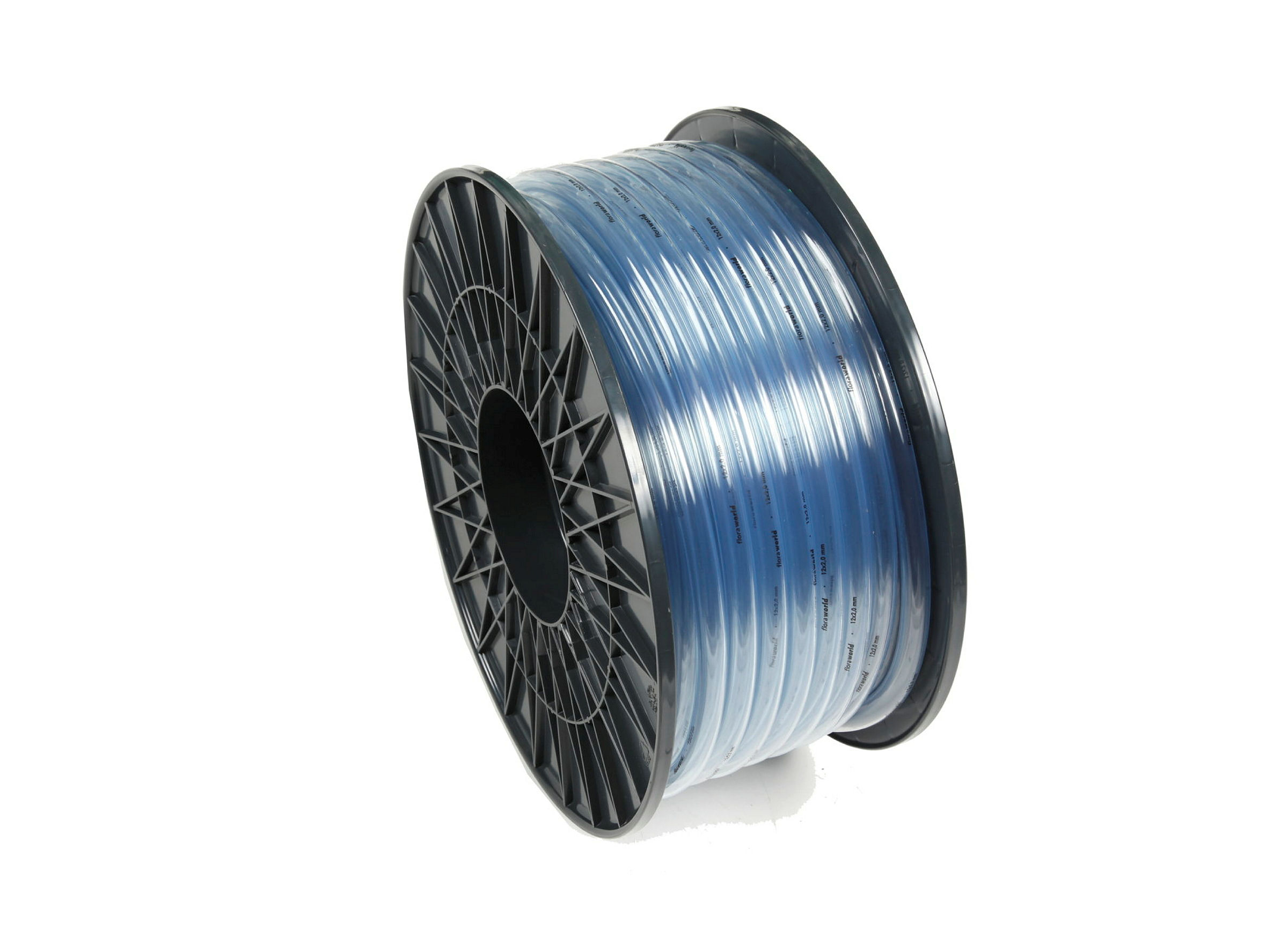Weich-PVC-Schlauch,glasklar 19x3mm,24m,Meterw.auf Spule