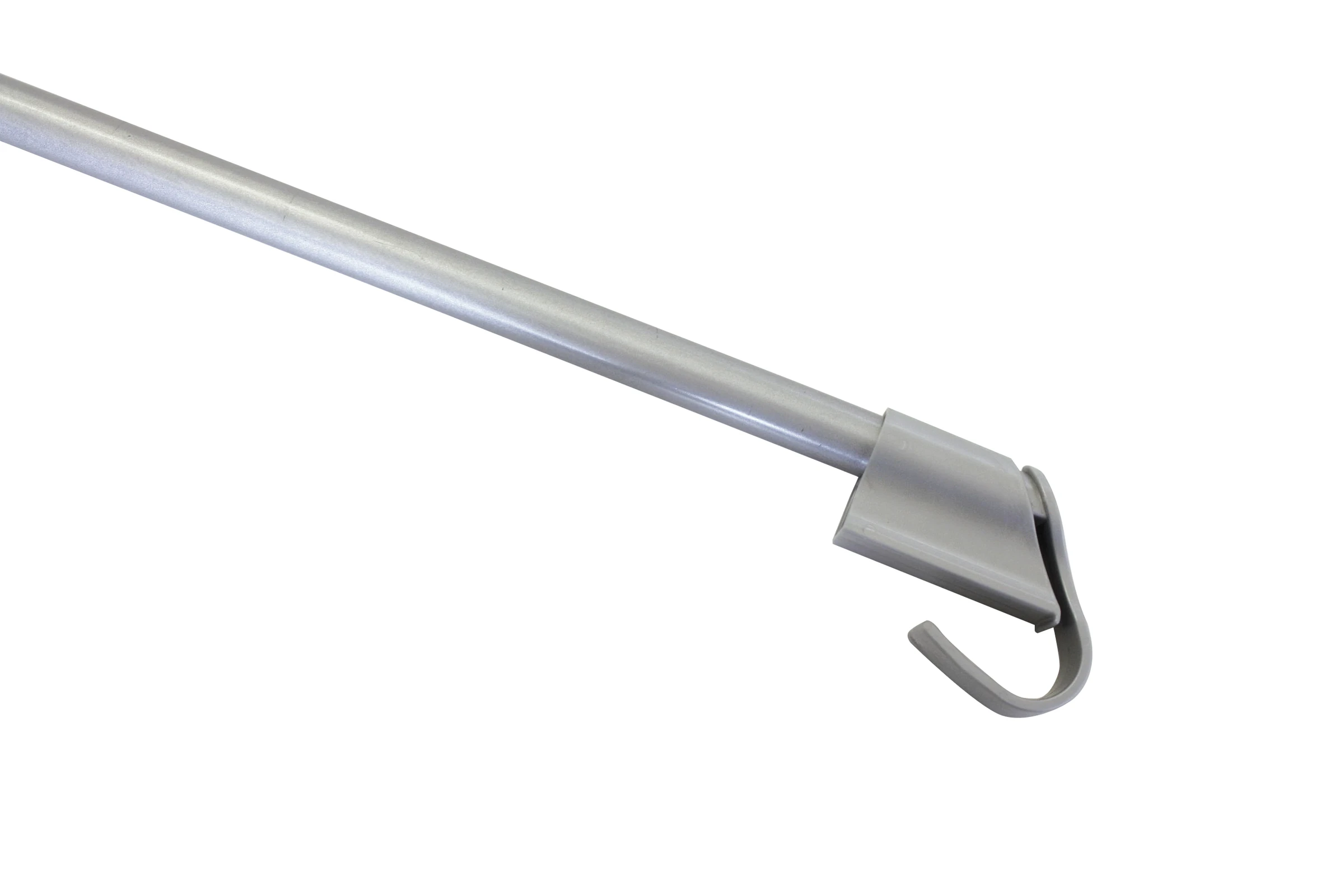Klemmvitrage, Scheibenstange, Metall/KS, Ø 10/12 mm, silber, 45-75 cm