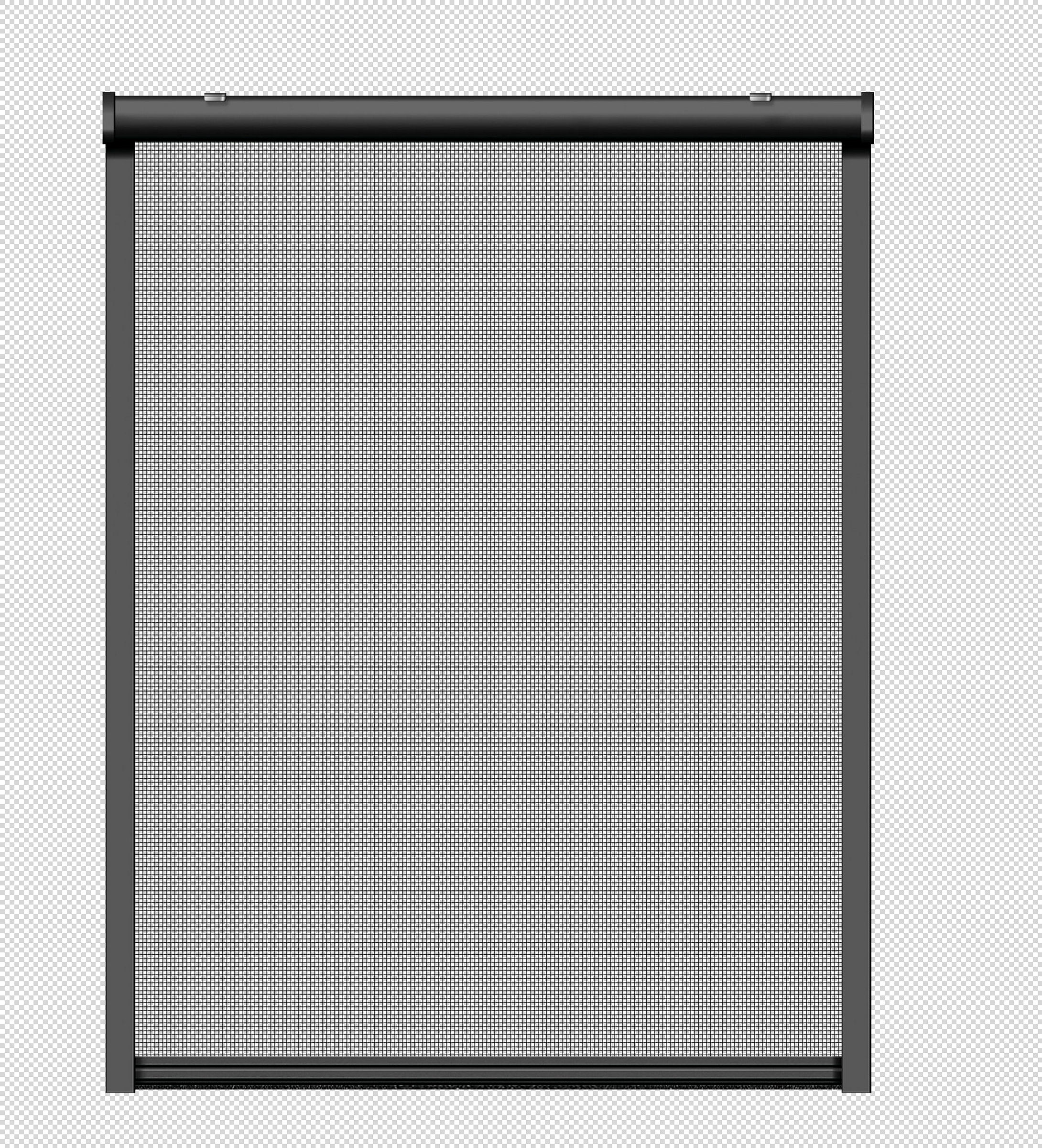 Schellenberg Insektenschutzrollo für Fenster, anthrazit, 130 x 160 cm