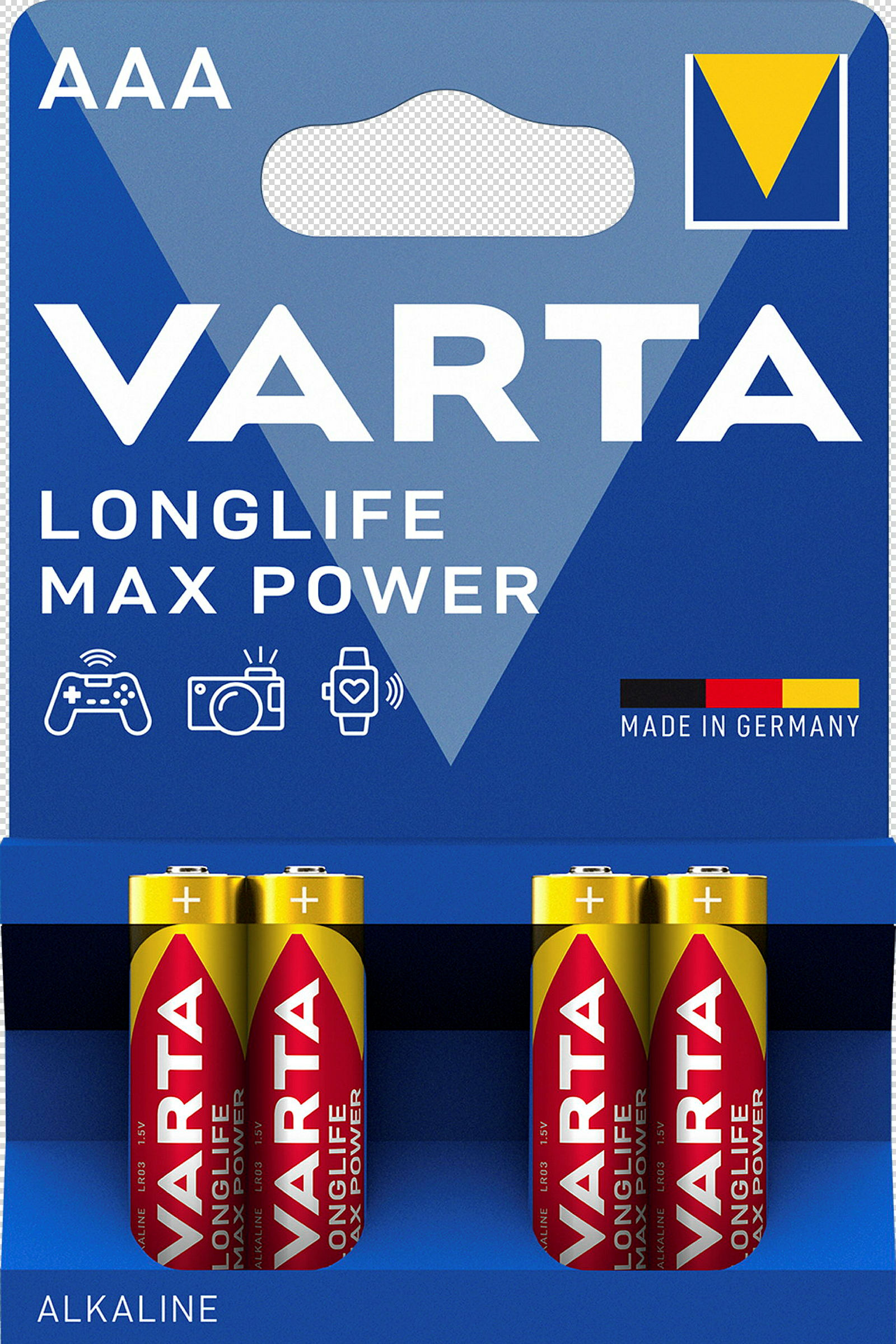 VARTA LONGLIFE MAX POWER AAA BLI 4