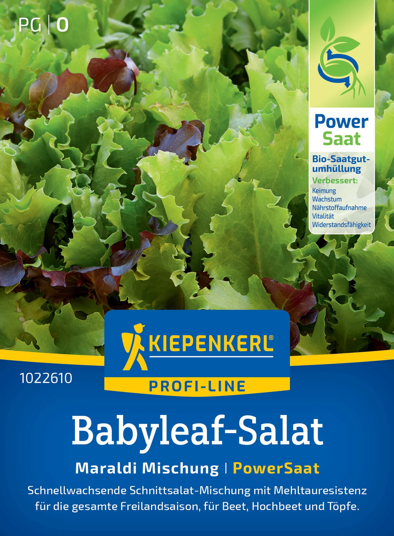 Kiepenkerl Babyleaf-Salat Maraldi Mischung, PowerSaat