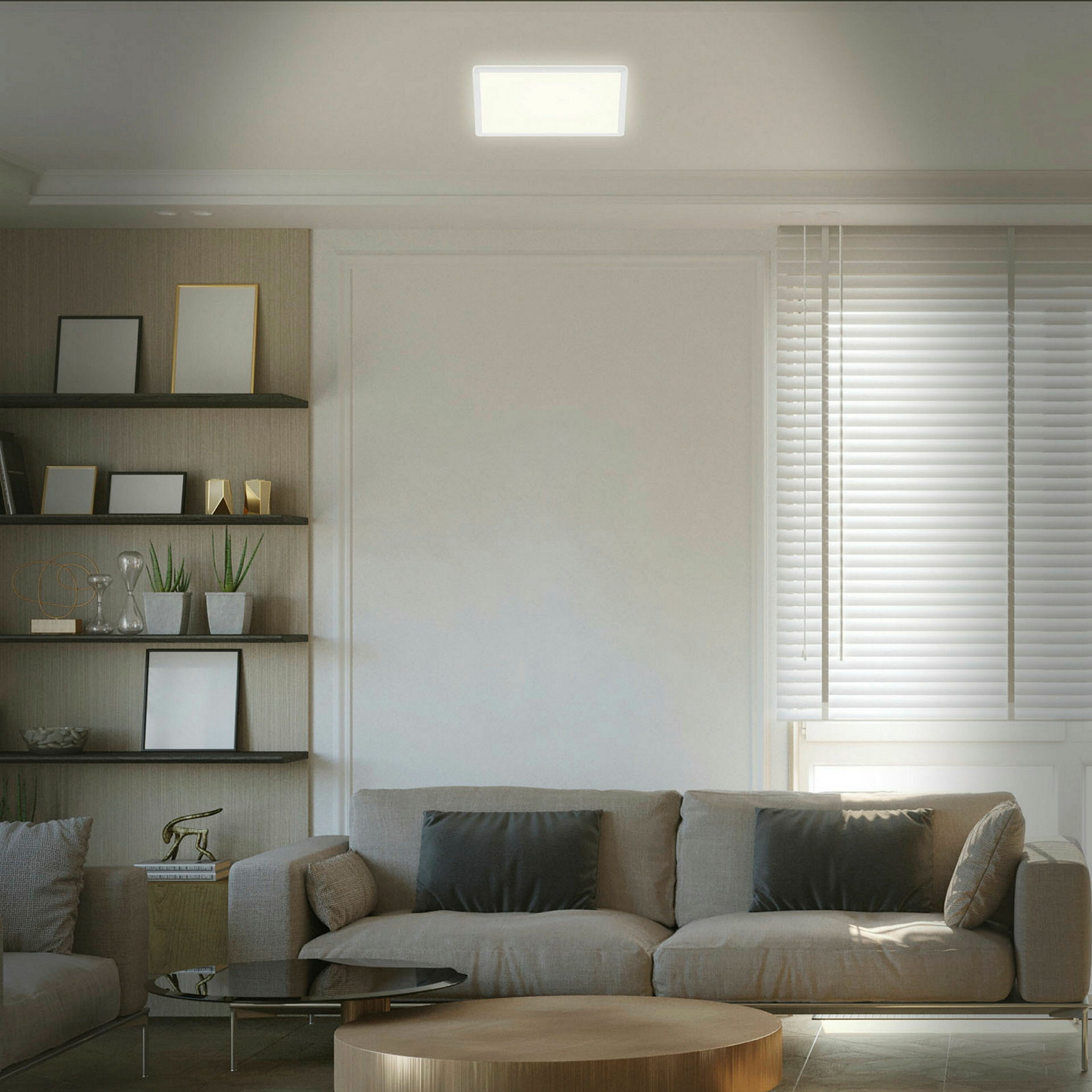 Ultraflaches LED Panel mit LED Backlight,weiß, 1xLED/18W
