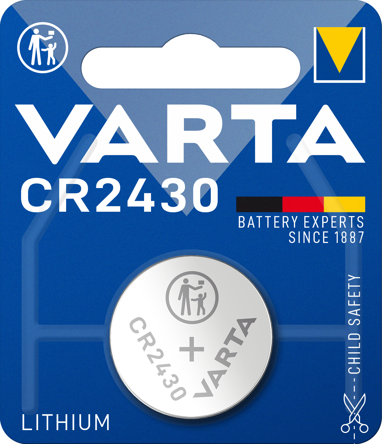 VARTA ELECTRONICS CR2430 Blister 1