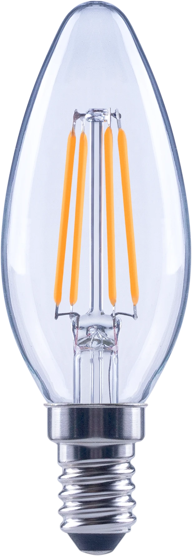 (LM) LED Fil. klar Kerze C35 2,2W-470m-E14/827