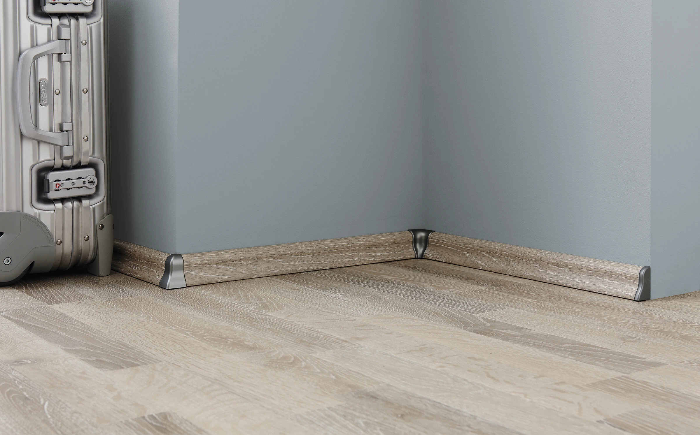 Endkappen für KTEX 4 Neutral silber, 2 Stck / Blister