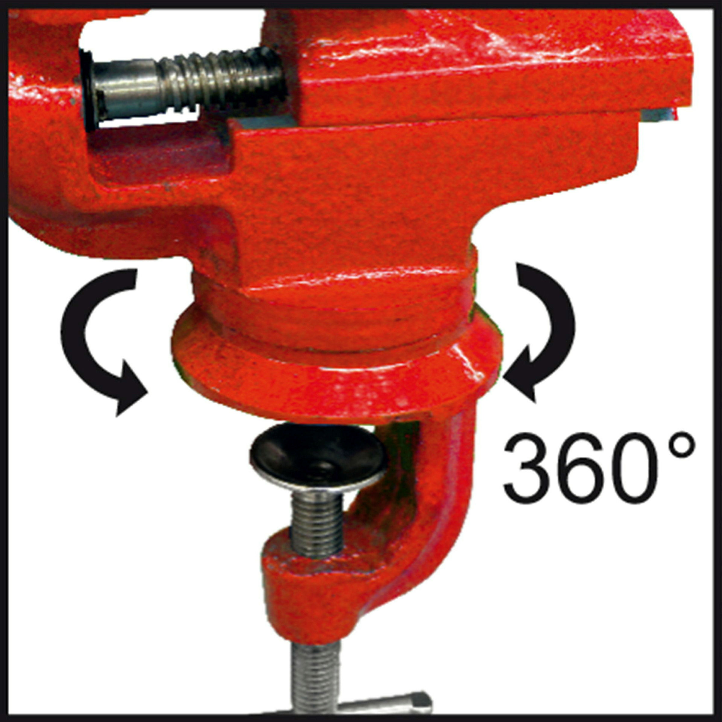 Bastler-Schraubstock drehbar 60mm