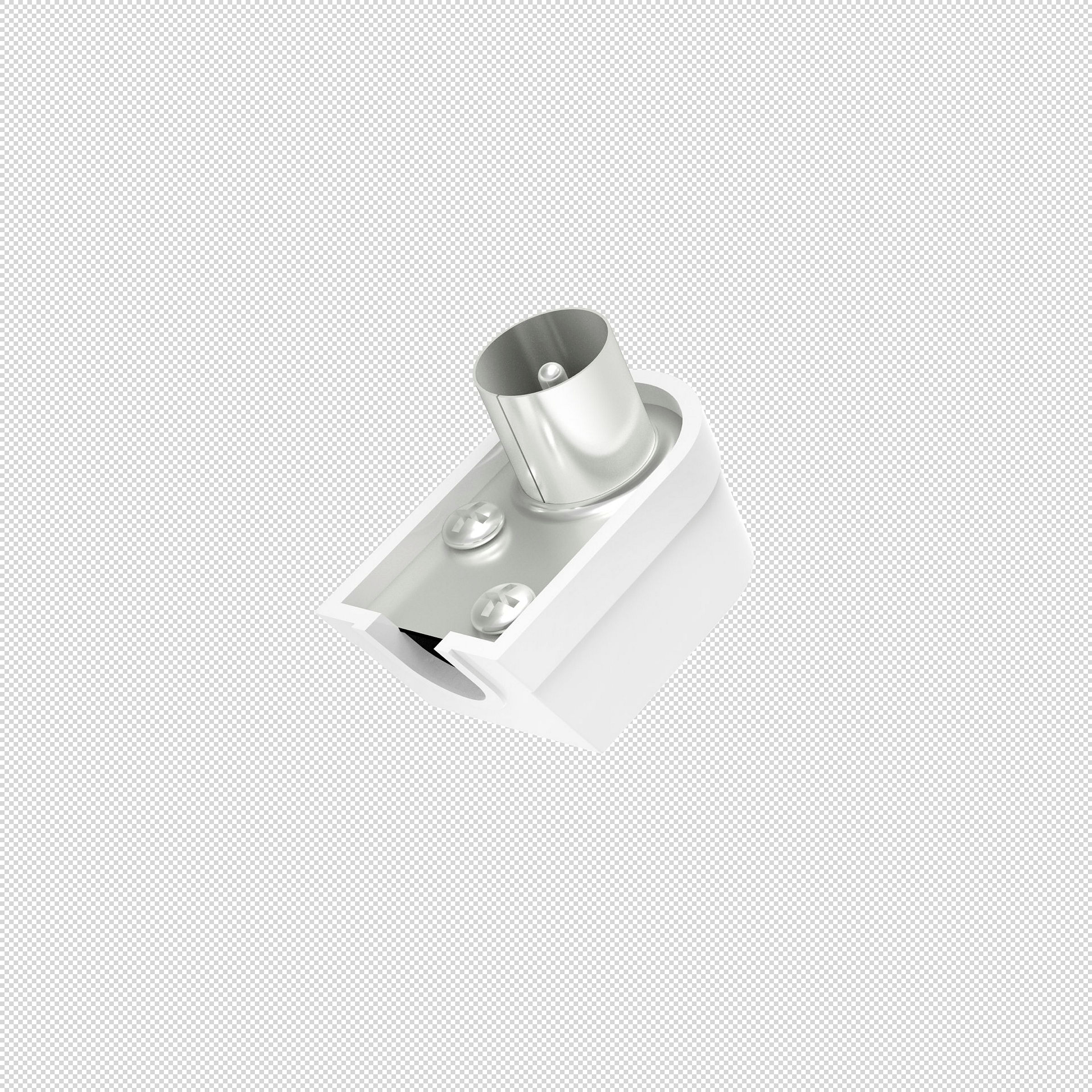 Hama Antennen-Stecker, Koax-Winkel, schraubbar