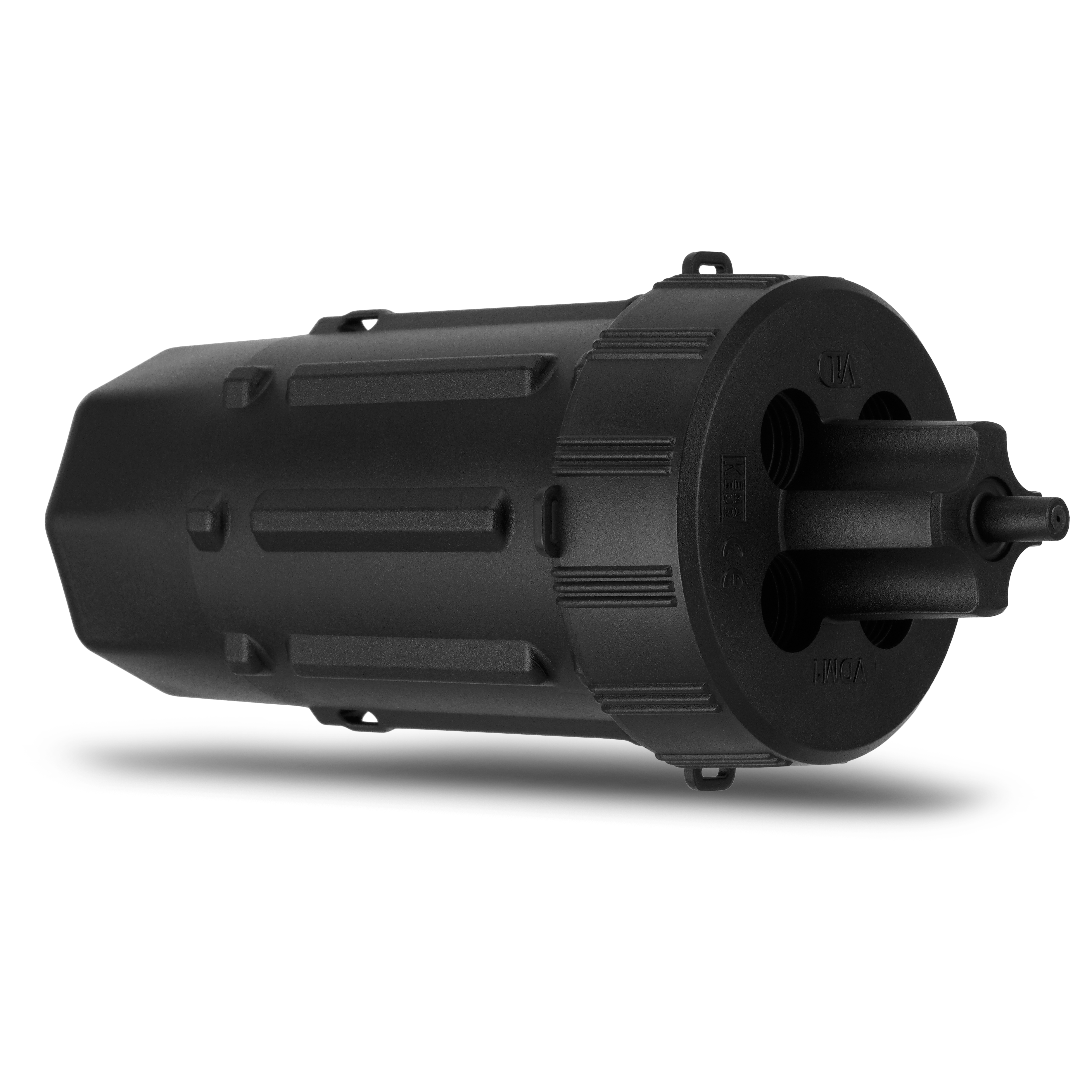 Dosenmuffe für Erdkabelverlegung IP68, 4-f. 5-14mm m. Zubehör schwarz