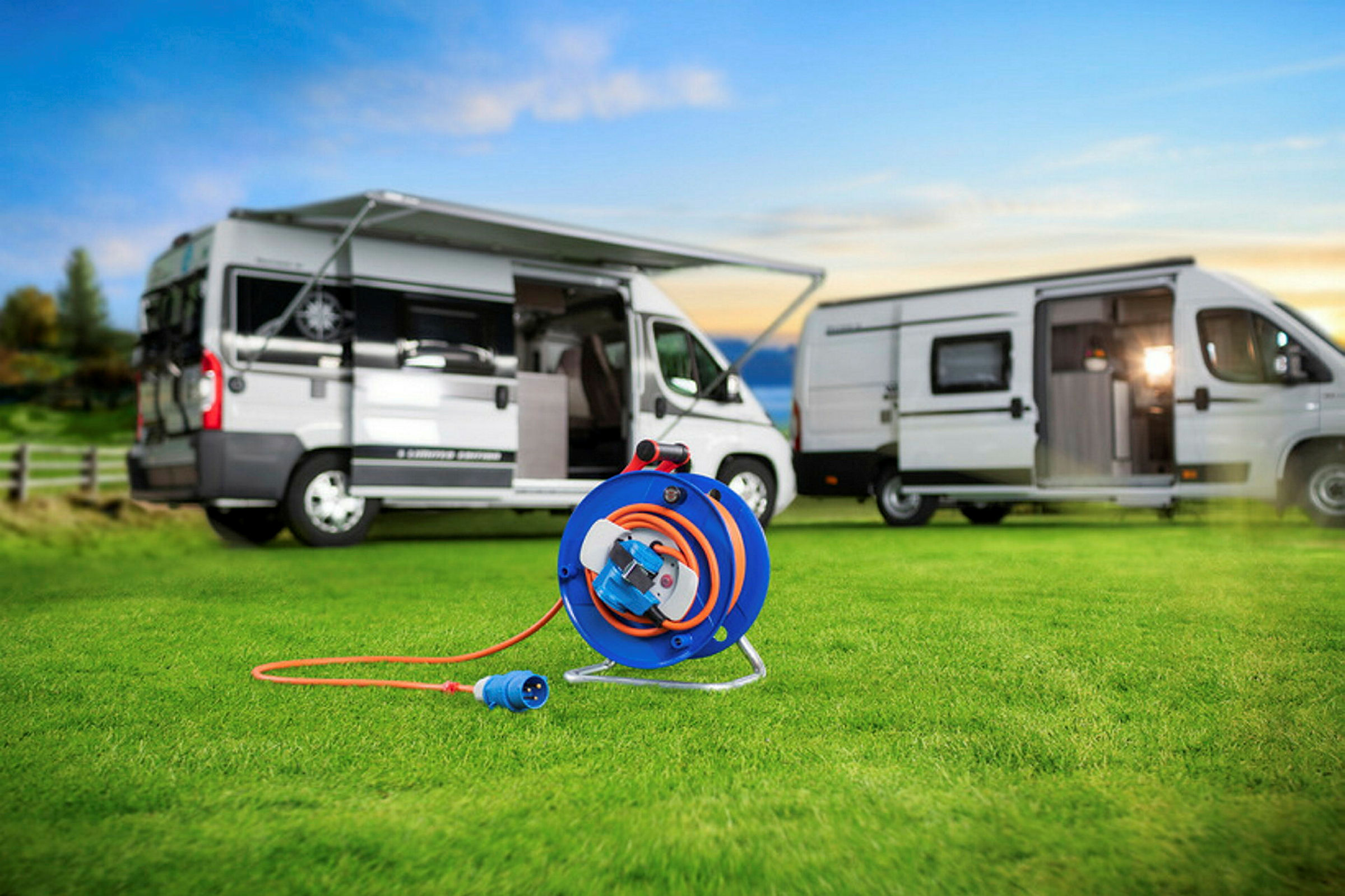 Verl.Tro. Garant-G 290 ''Camping'' 25m H07RN-F3G2,5 CEE230V/16A