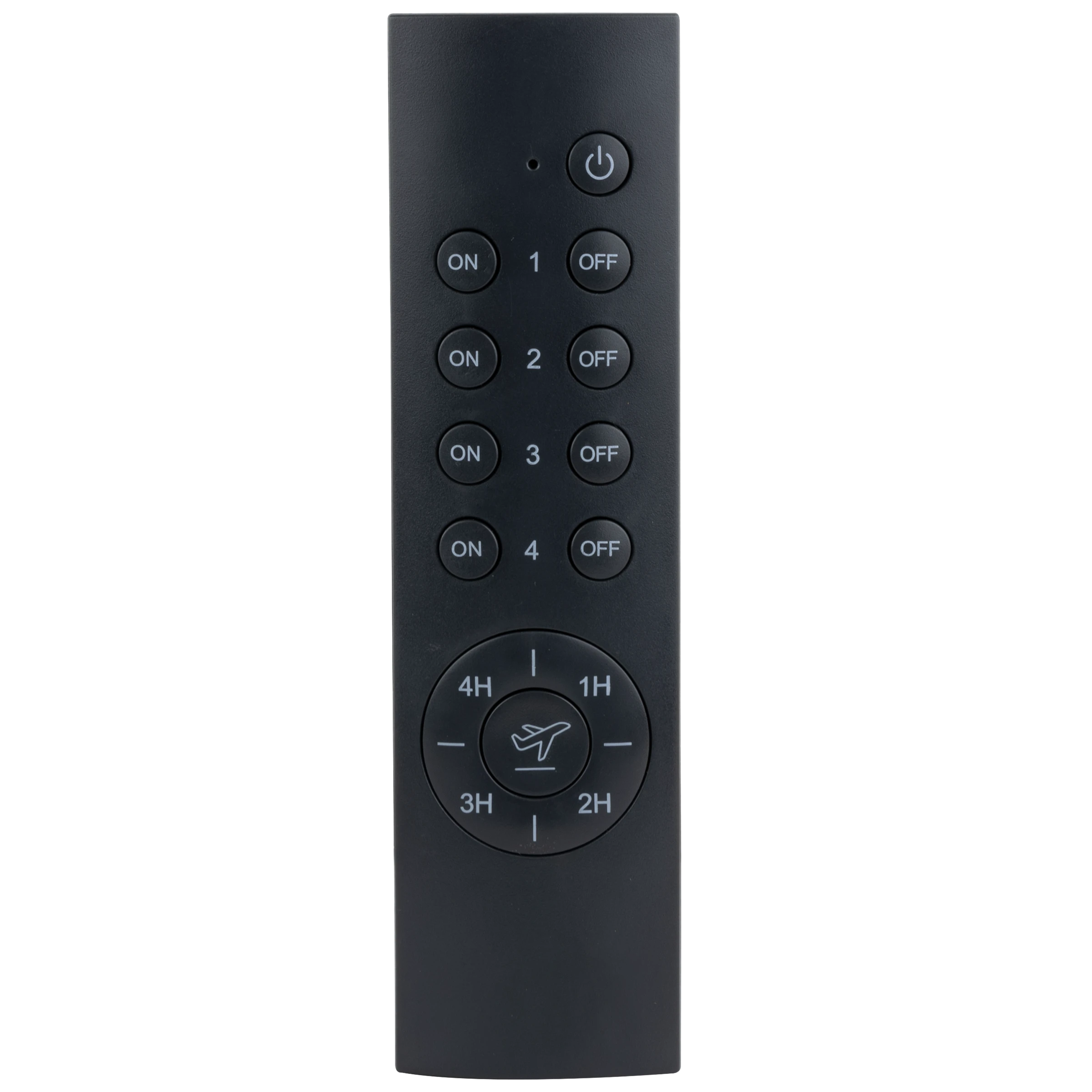 Funkschalt-Set Comfort 2+1 m.Fernbedienung, LED & Countdown, anthrazit