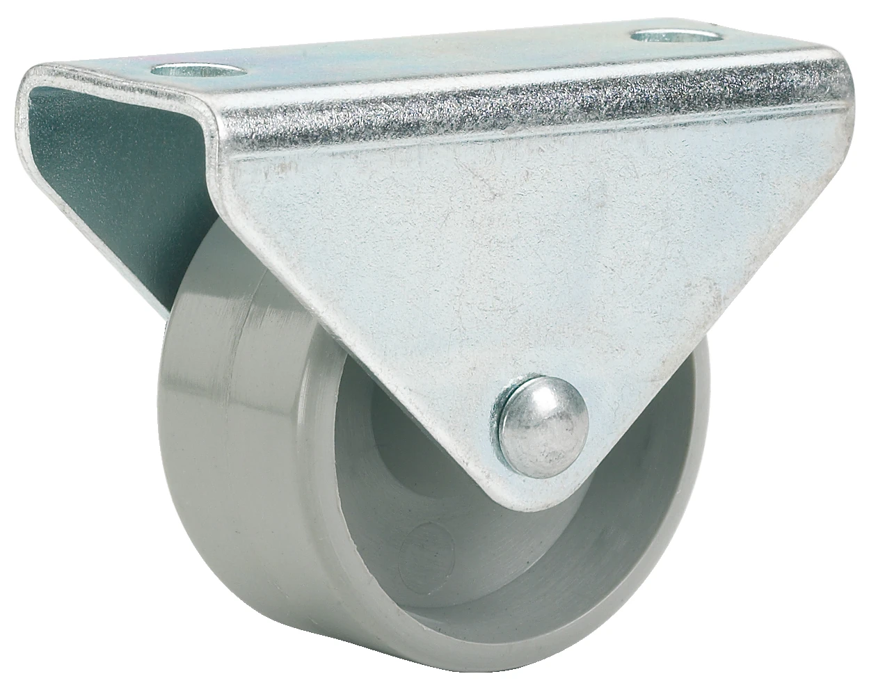 Möbel-Bockrolle (SB), 15x14 mm, Platte 30x17 mm, Tragkr. 20 kg