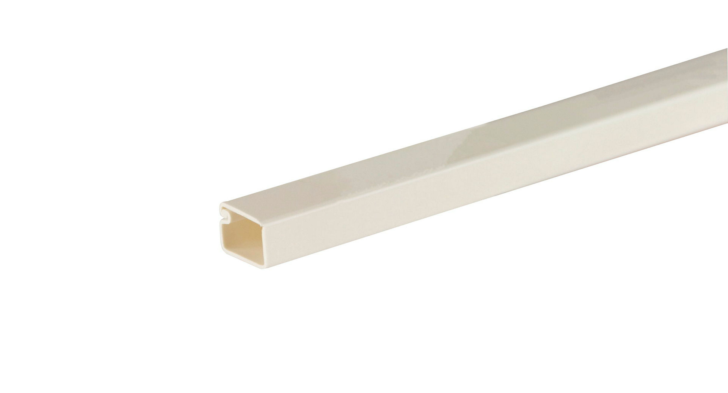 Kunststoffkanal Mini, 12 x 7 mm, 2 m, weiss