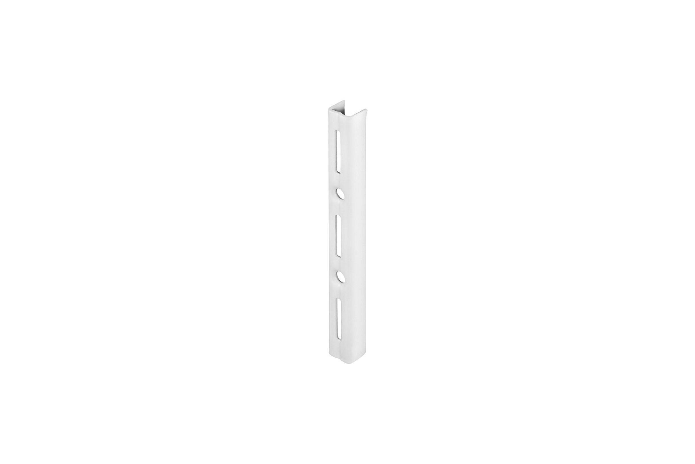Wandschiene 1-reihig 145 mm weiß