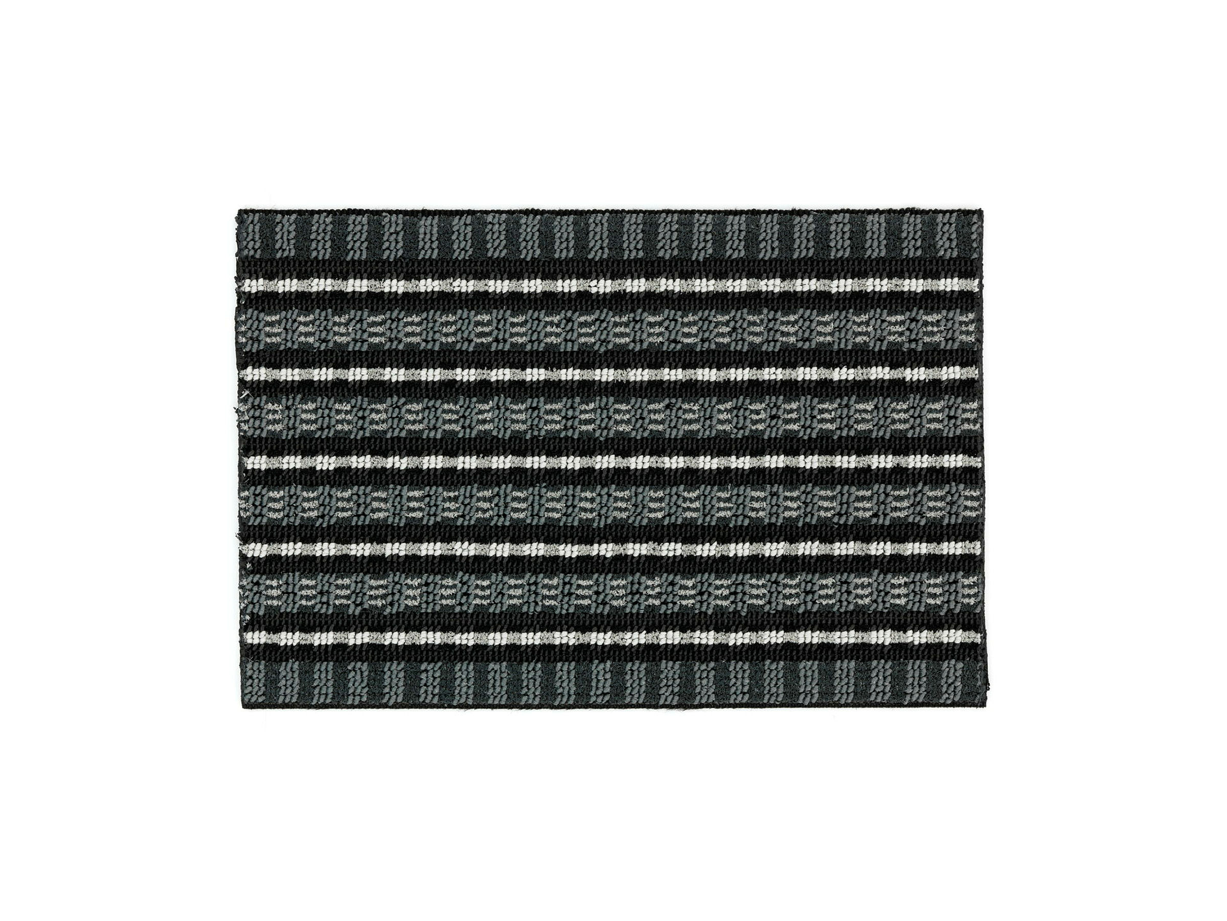 Poly Brush 40x60cm C.041 schwarz/silber