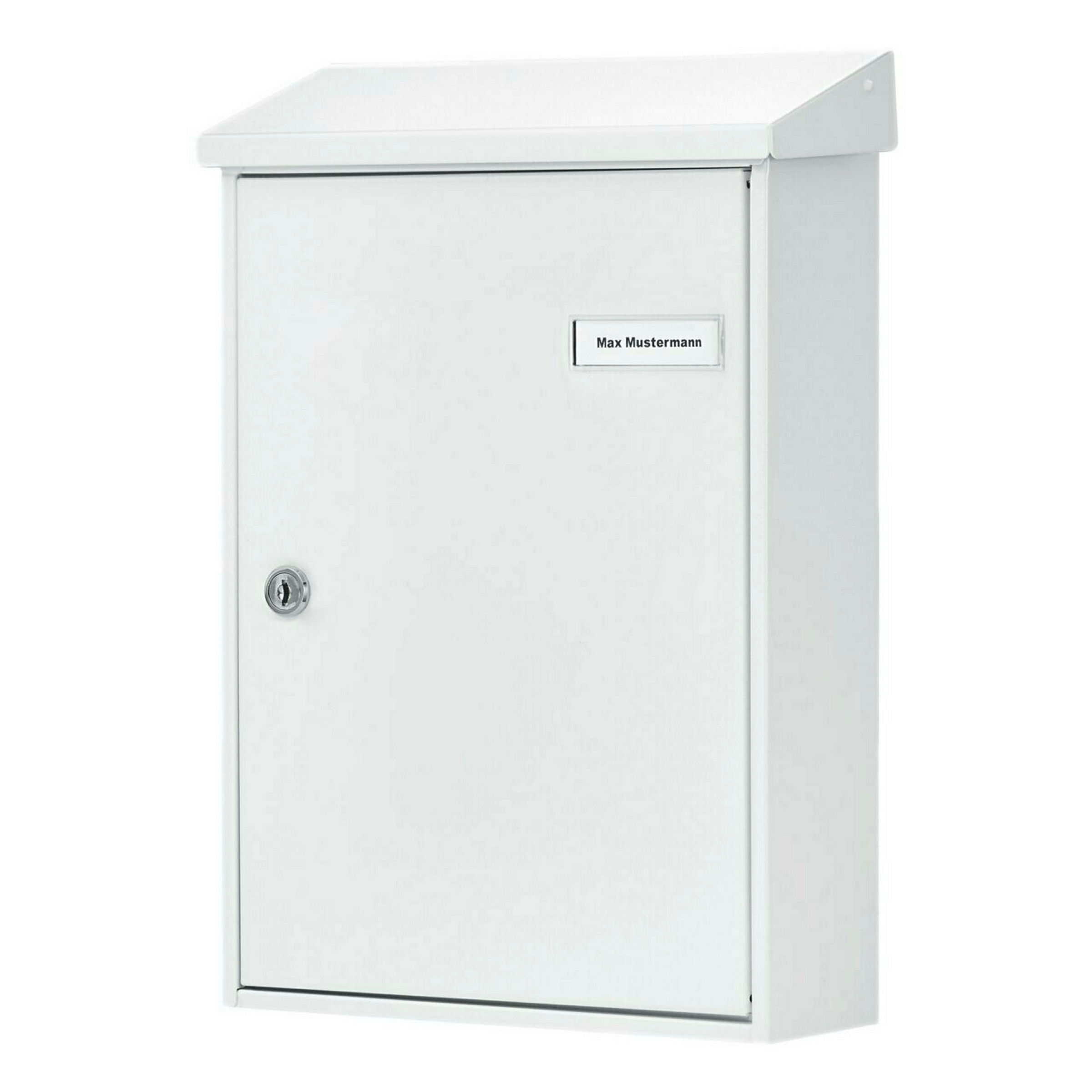 Briefkasten Stahl-lackiert Letter 5832 W weiss