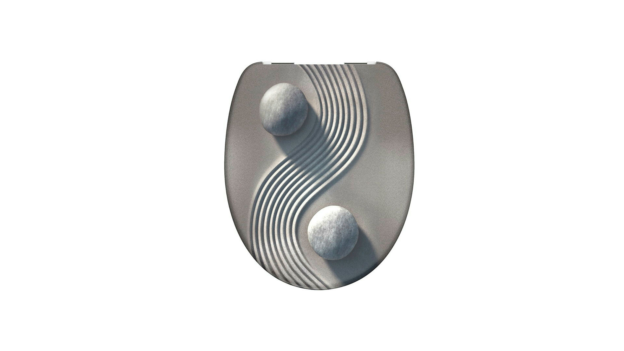 Duroplast WC-Sitz YING&YANG, mit Absenkautomatik
