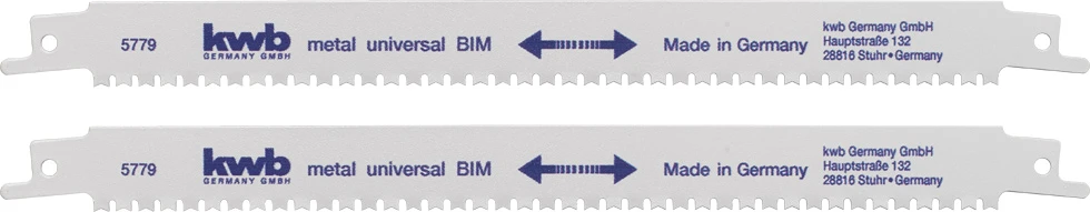 Säbelsägeblatt Doppelangel Metall 240mm Inh:2