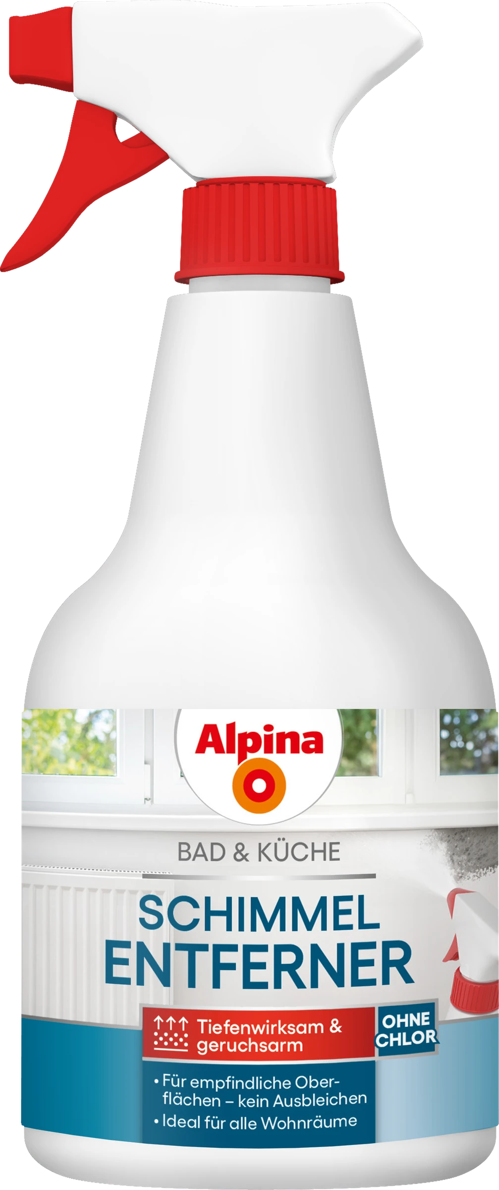 Alpina Bad & Küche Schimmel-Entferner (chlorfrei) 0,5 Liter