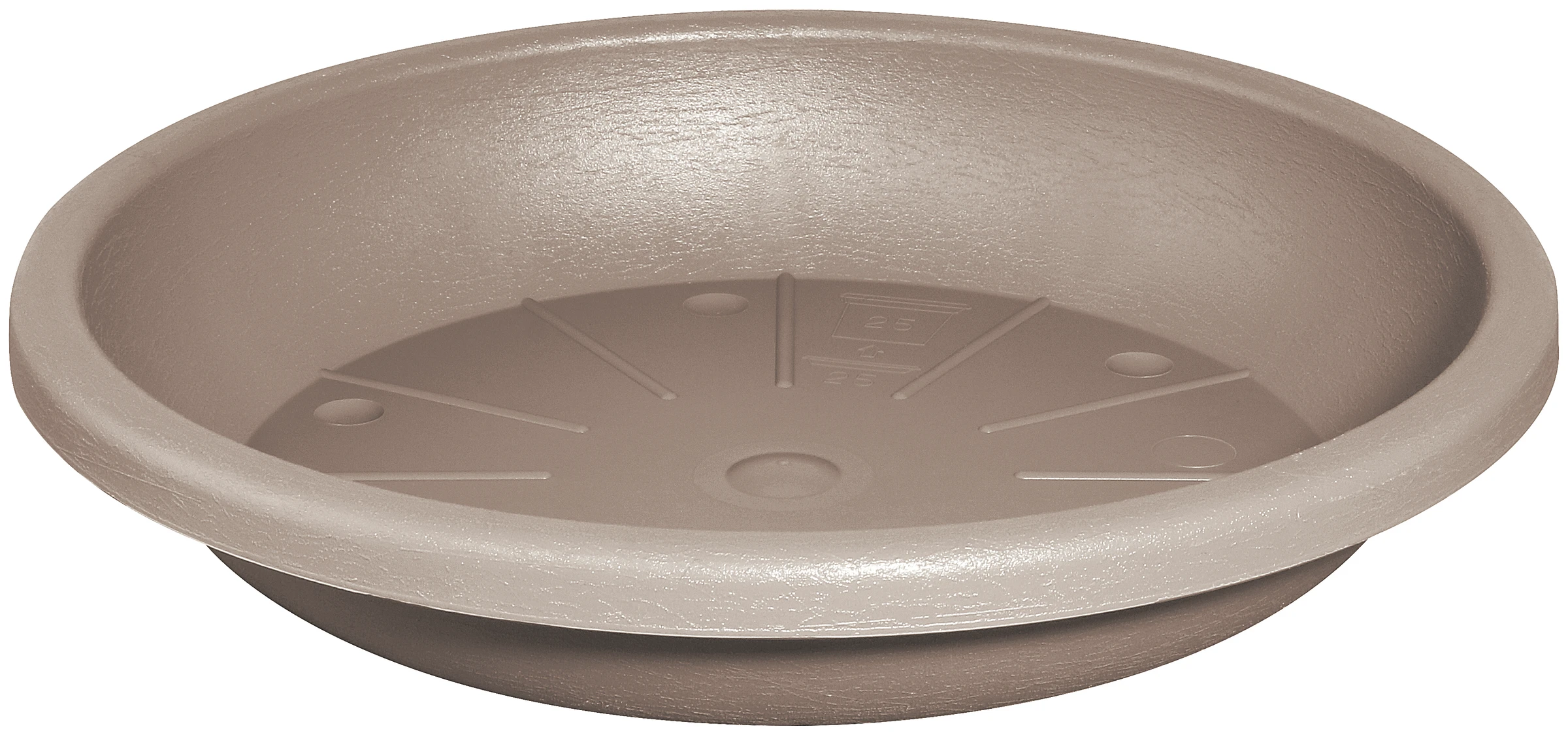 Untersetzer Cylindro 25 cm taupe