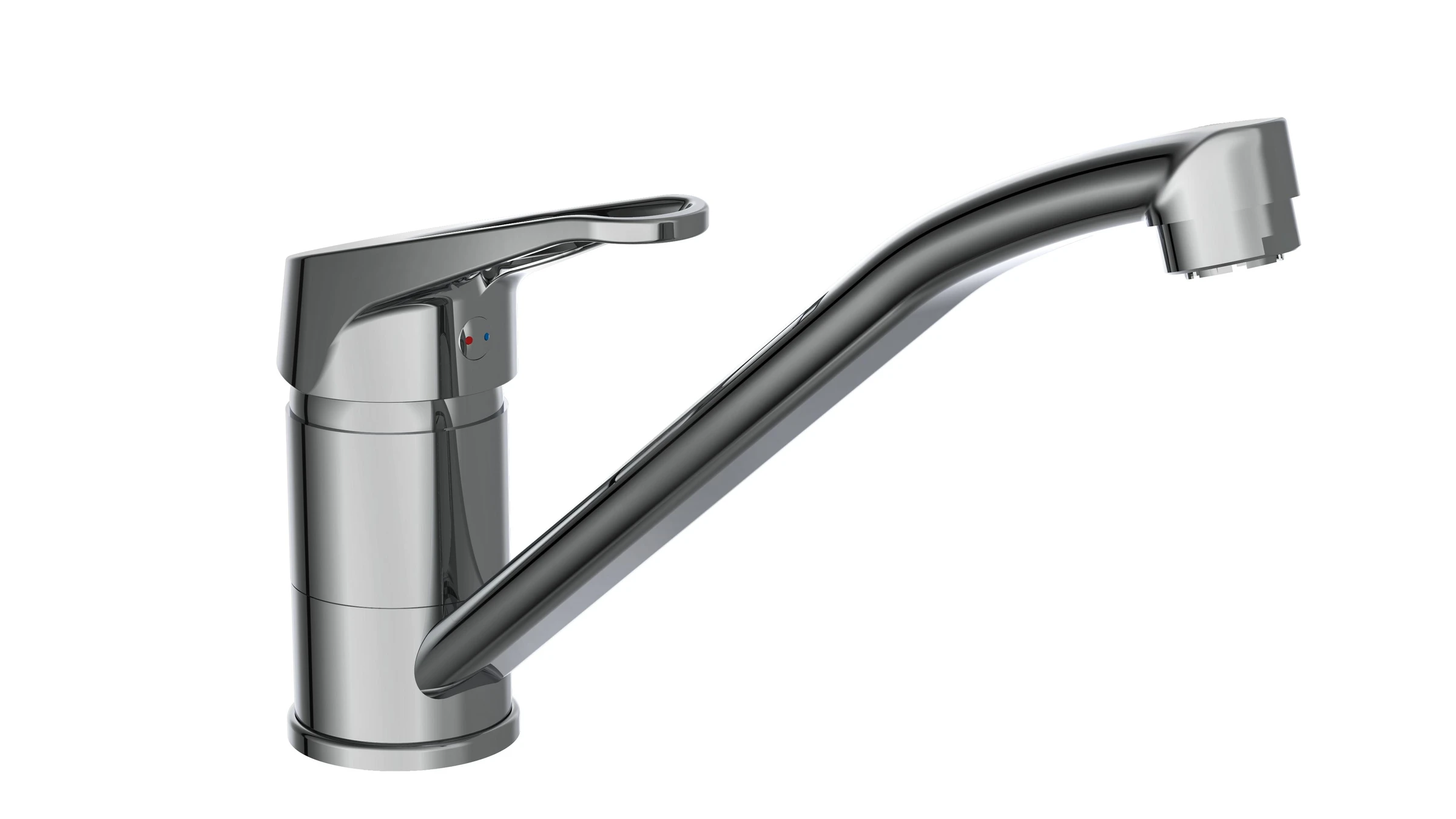 TASSONI Spültischarmatur Niederdruck, Chrom