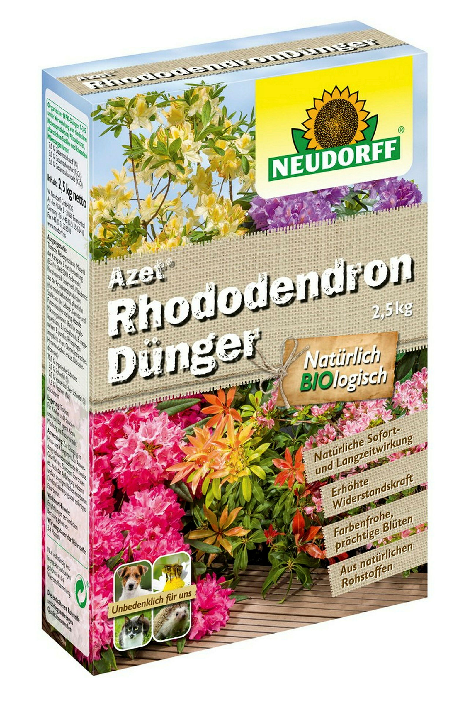 Neudorff AzetRhododendronDünger, 2,5kg