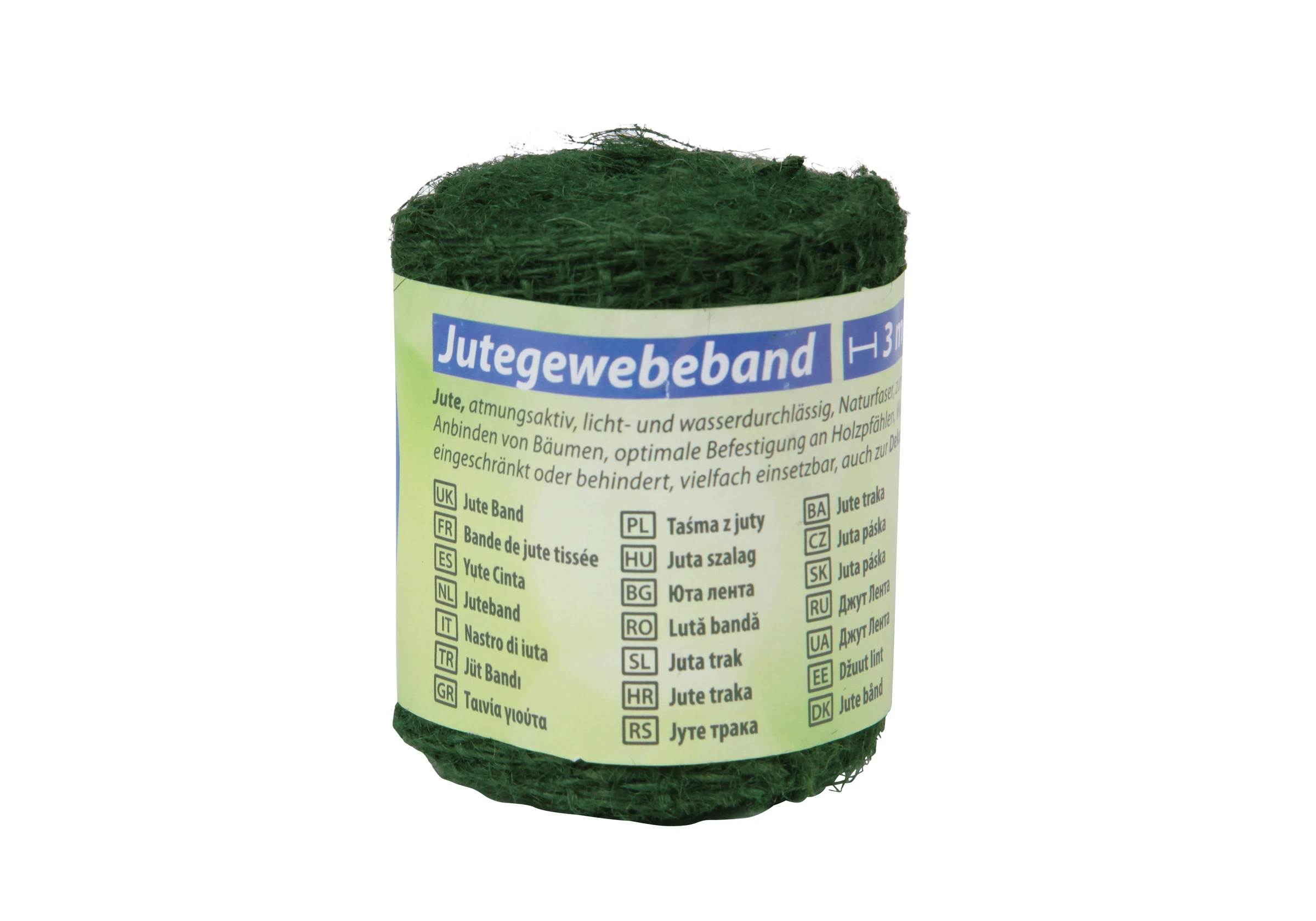 Jutegewebeband Classic, L: 3 m, B: 6 cm, natur