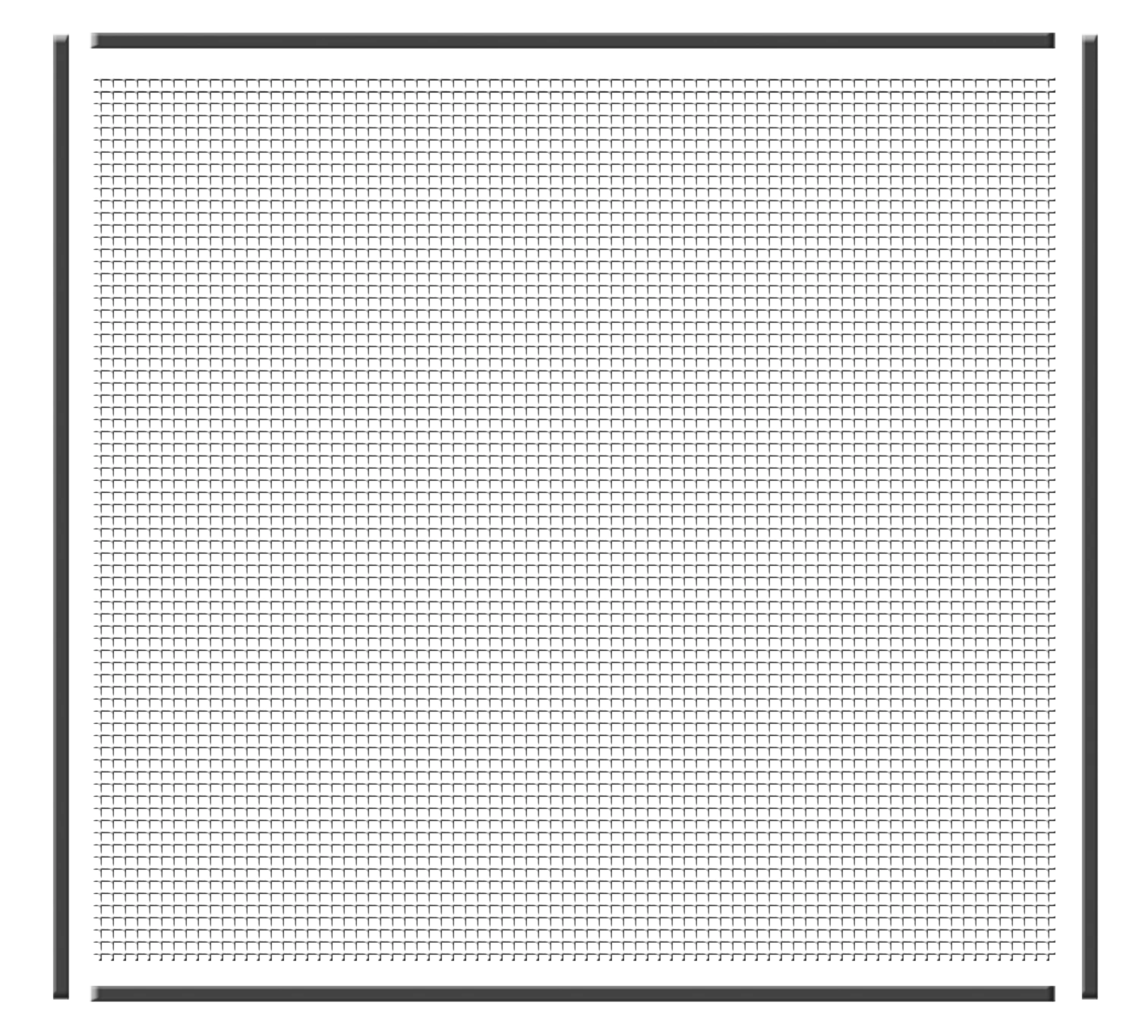 Schellenberg Fliegengitter für Fenster, 150 x 180 cm, weiß