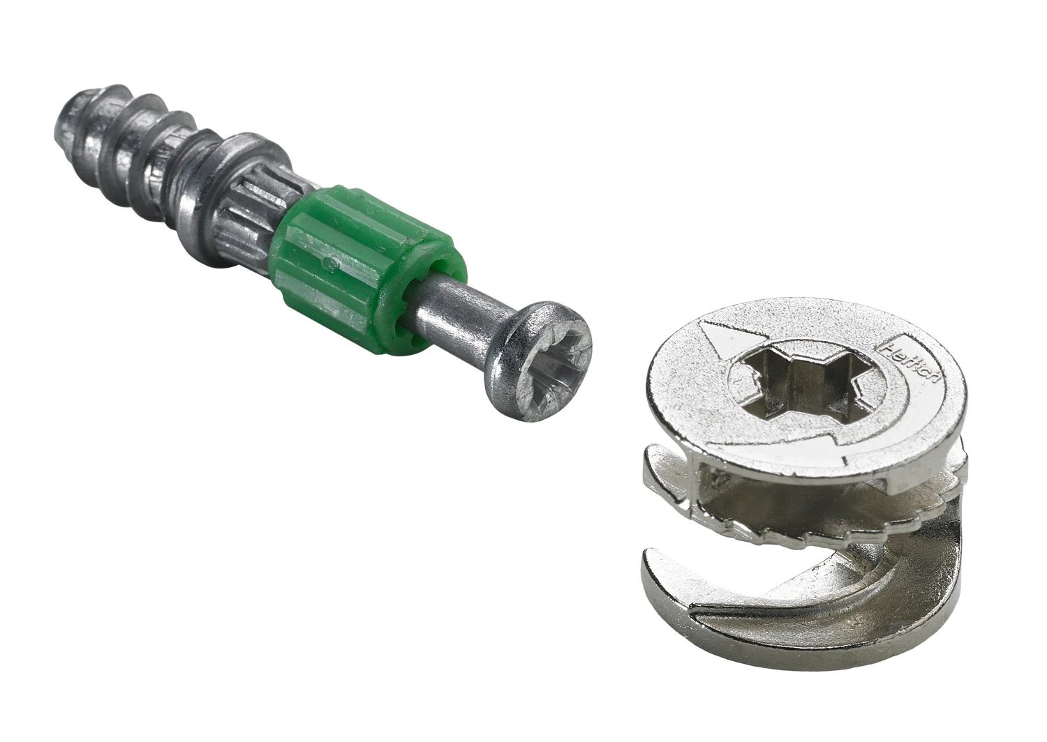 Verbindungsbeschlag D15x20mm Rastex 12, 8 Stück