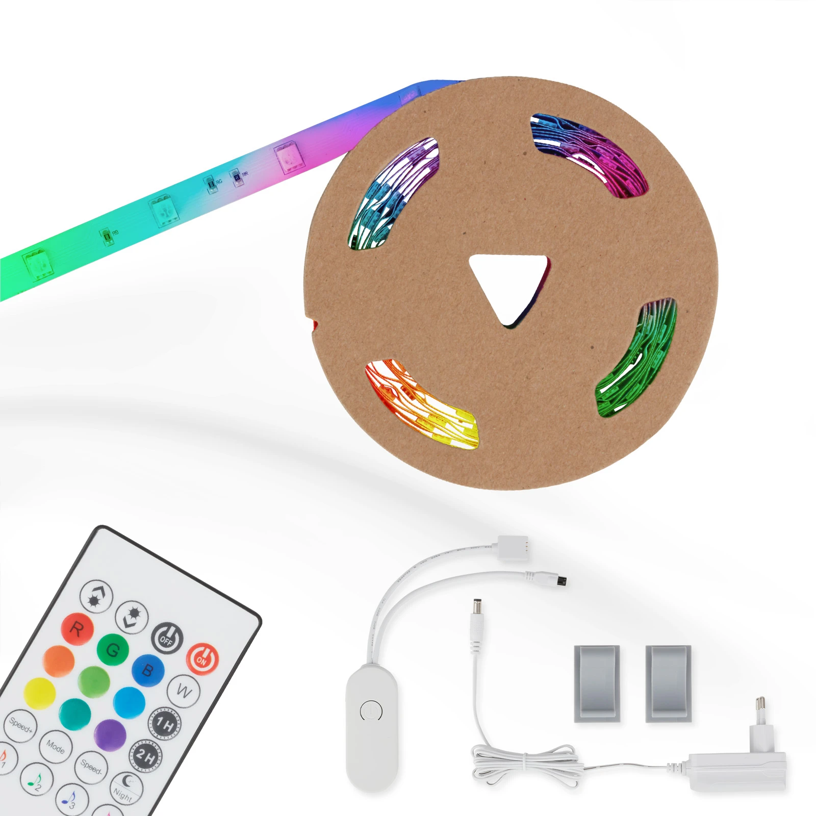Magic RGB-LED Flexband, 3m, inkl. Musiksensor