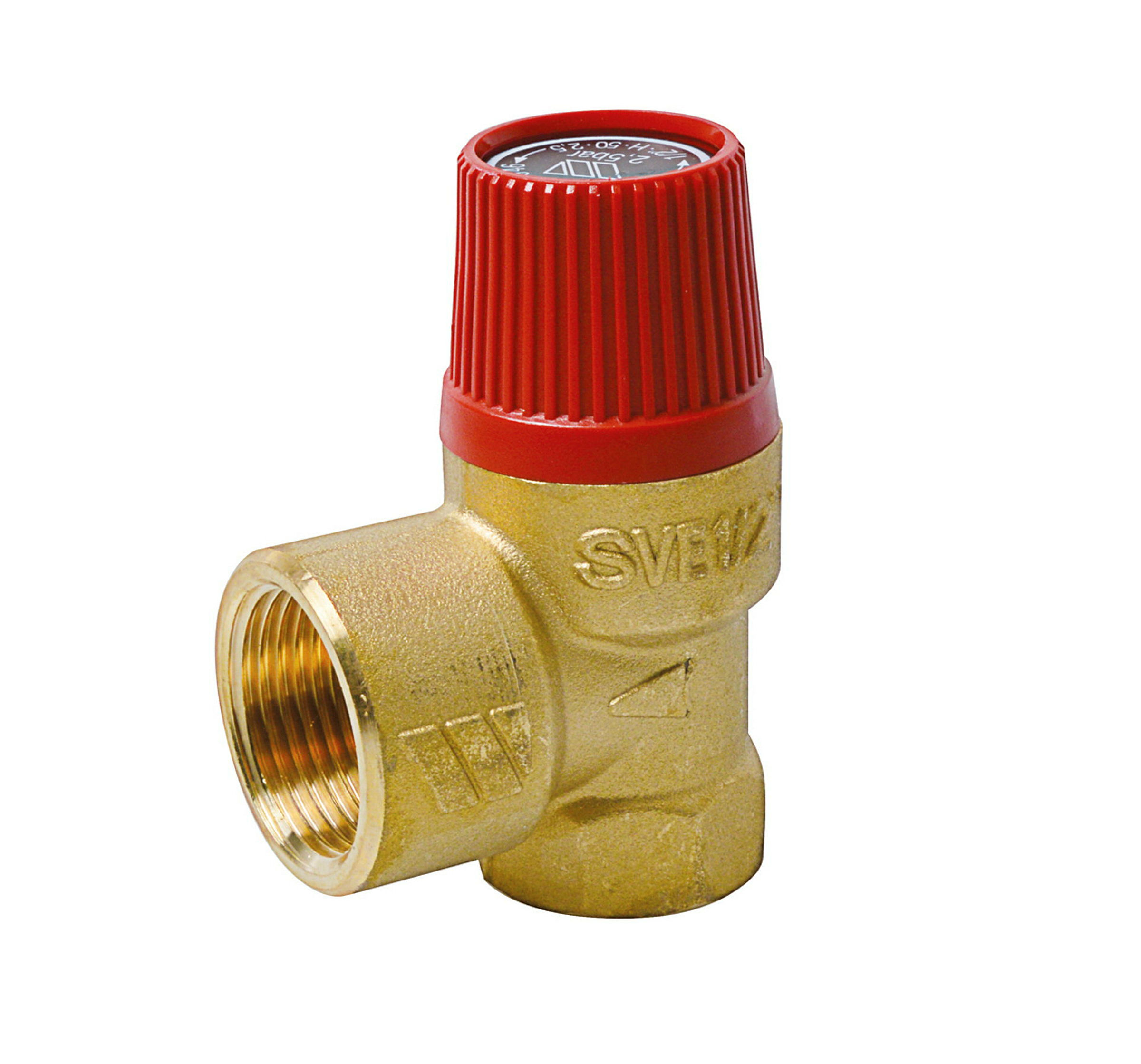 Sicherheitsventil, 3bar, 1/2''IG x 3/4''IG